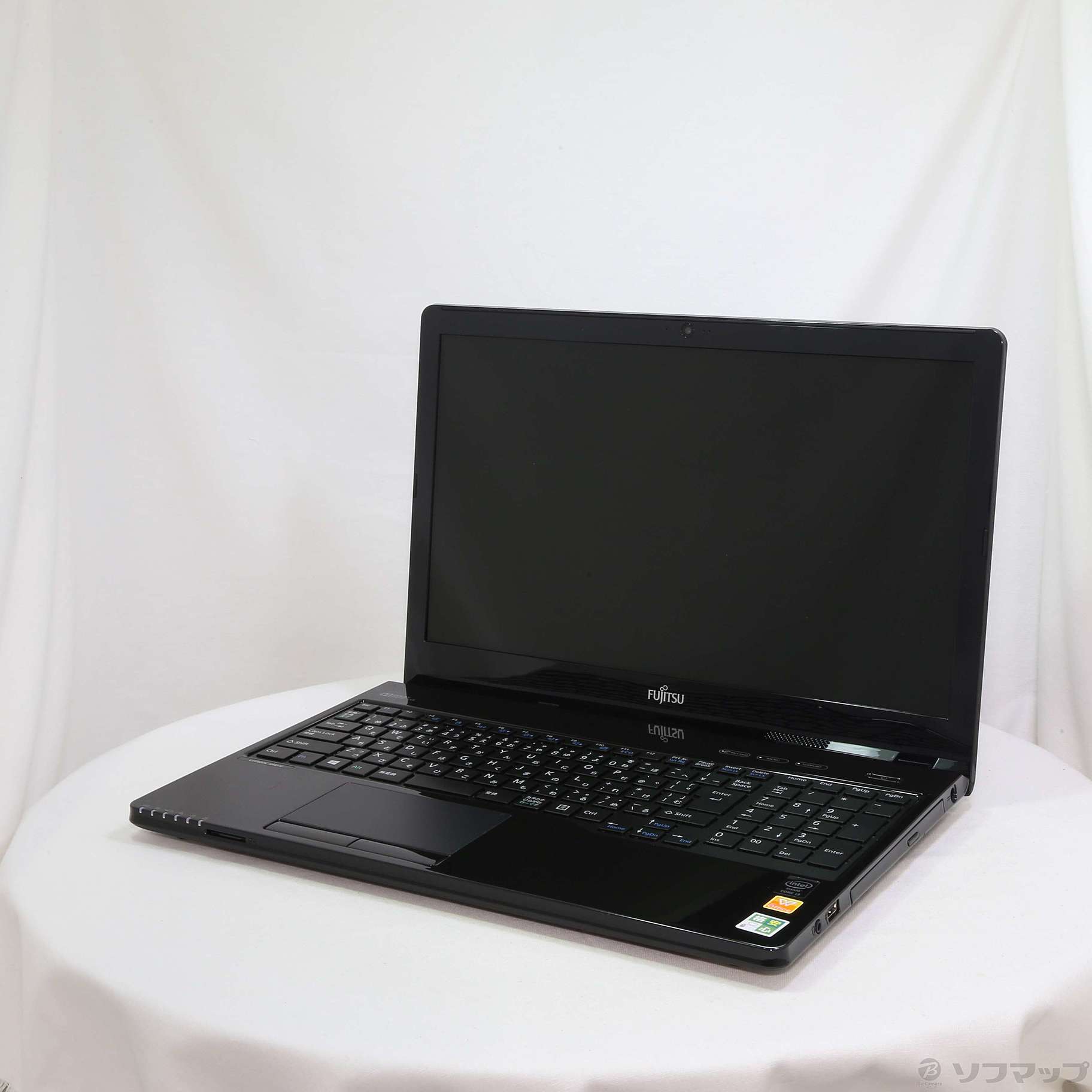 【中古】格安安心パソコン LIFEBOOK AH45／U FMVA45UBP シャイニーブラック [2133040164444] - リコレ ...
