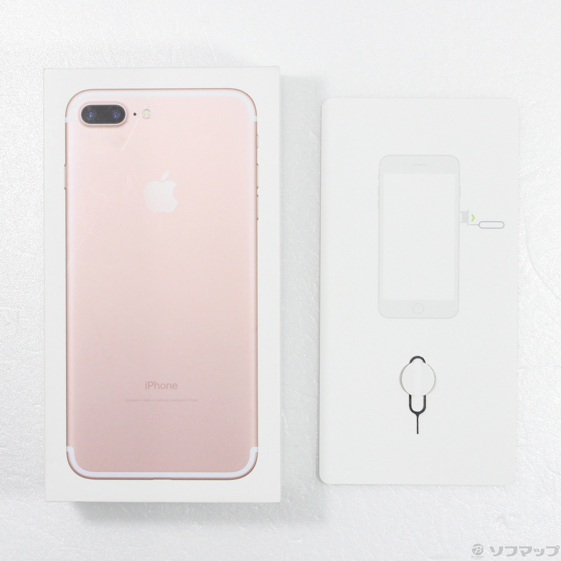 中古】iPhone7 Plus 256GB ローズゴールド NN6P2J／A SIMフリー