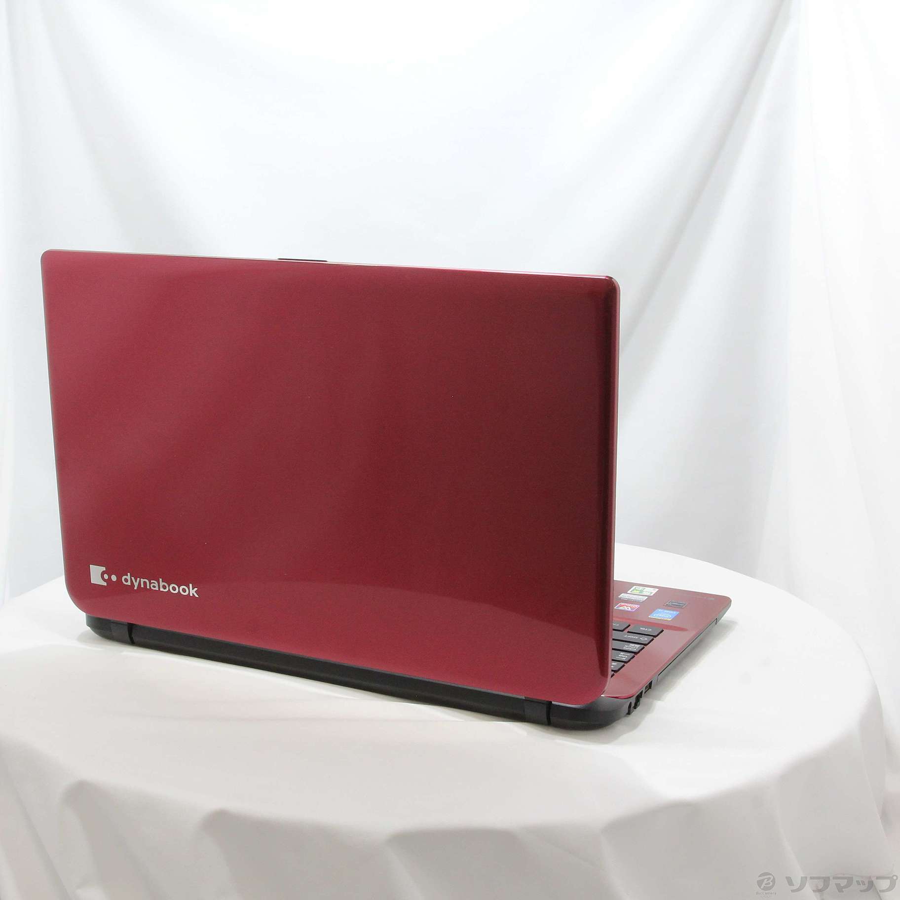 格安安心パソコン dynabook T55／NR PT55NRP-SHA モデナレッド ※バッテリー完全消耗