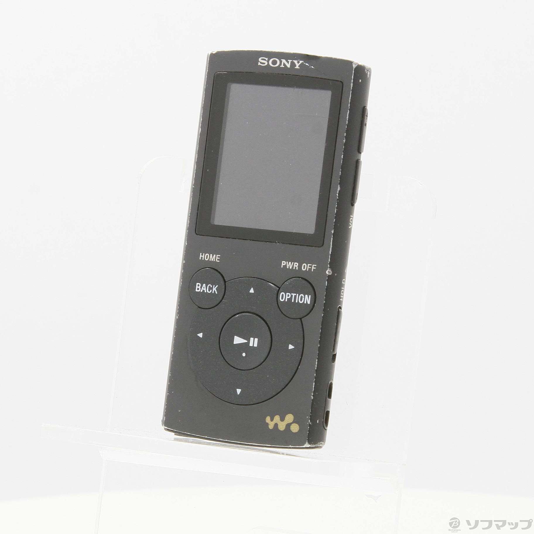中古】WALKMAN E060シリーズ メモリ4GB ブラック NW-E063
