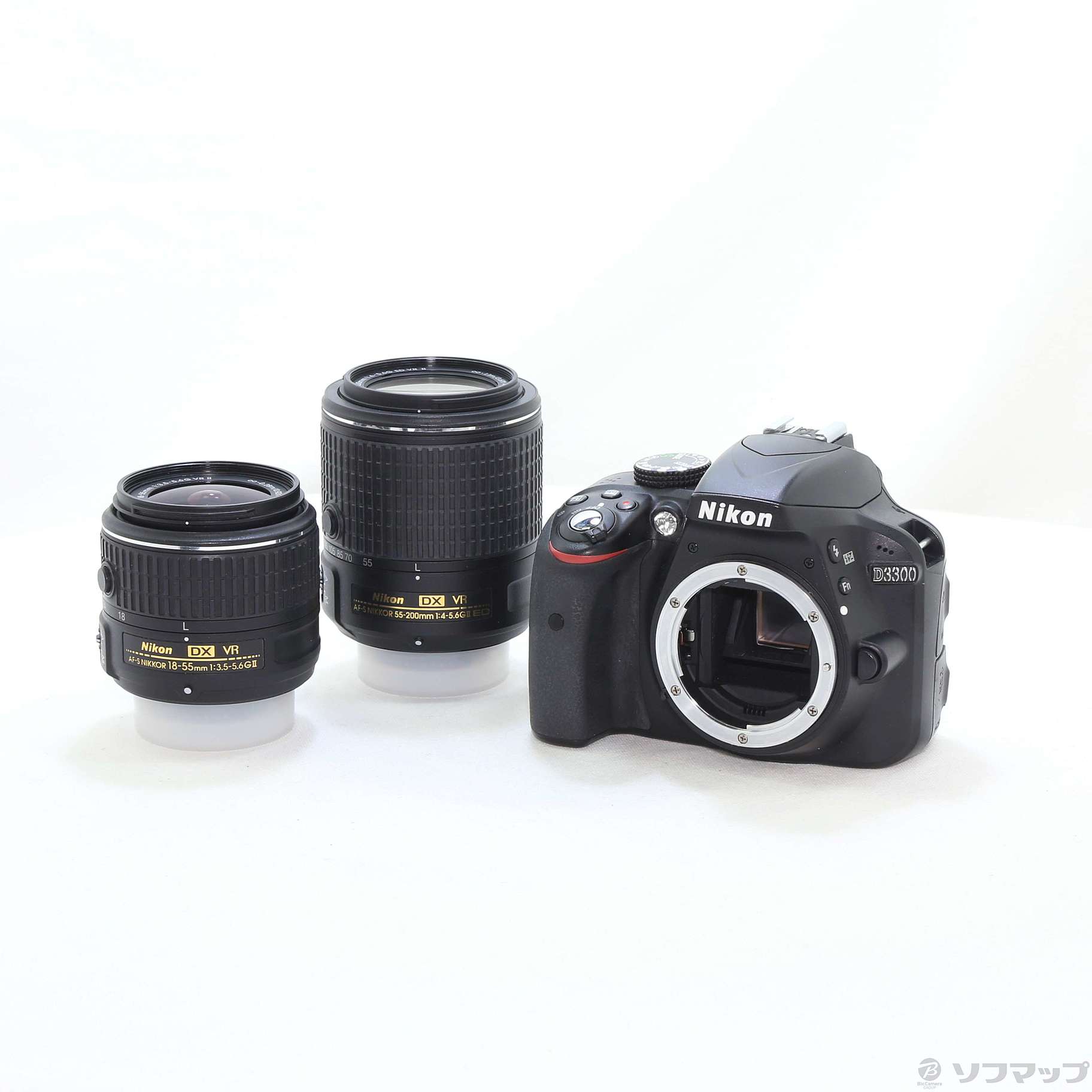 Nikon D3300 ダブルズームキット2 BLACK 【公式通販】
