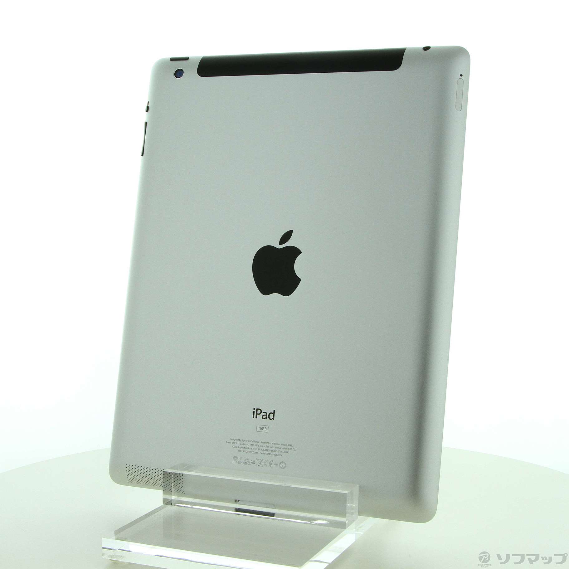 中古】iPad 第3世代 16GB ホワイト MD369J／A SoftBank [2133040219236