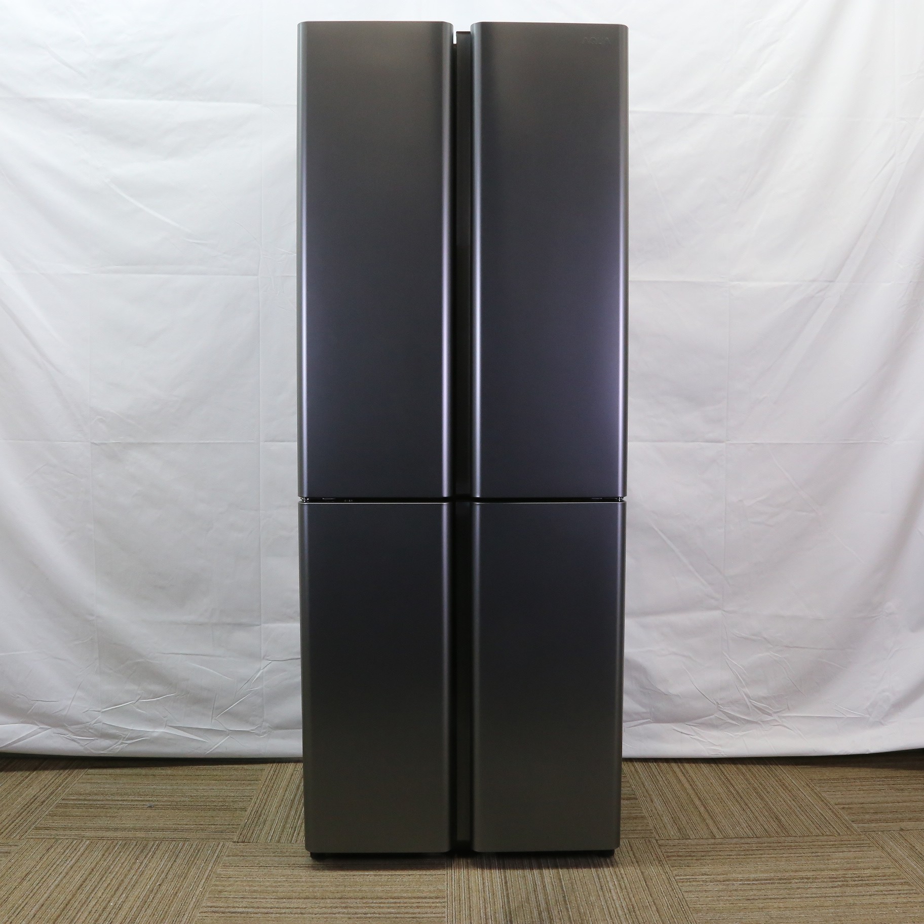 中古】〔展示品〕 冷蔵庫 ダークシルバー AQR-TZA42M-DS ［4ドア 