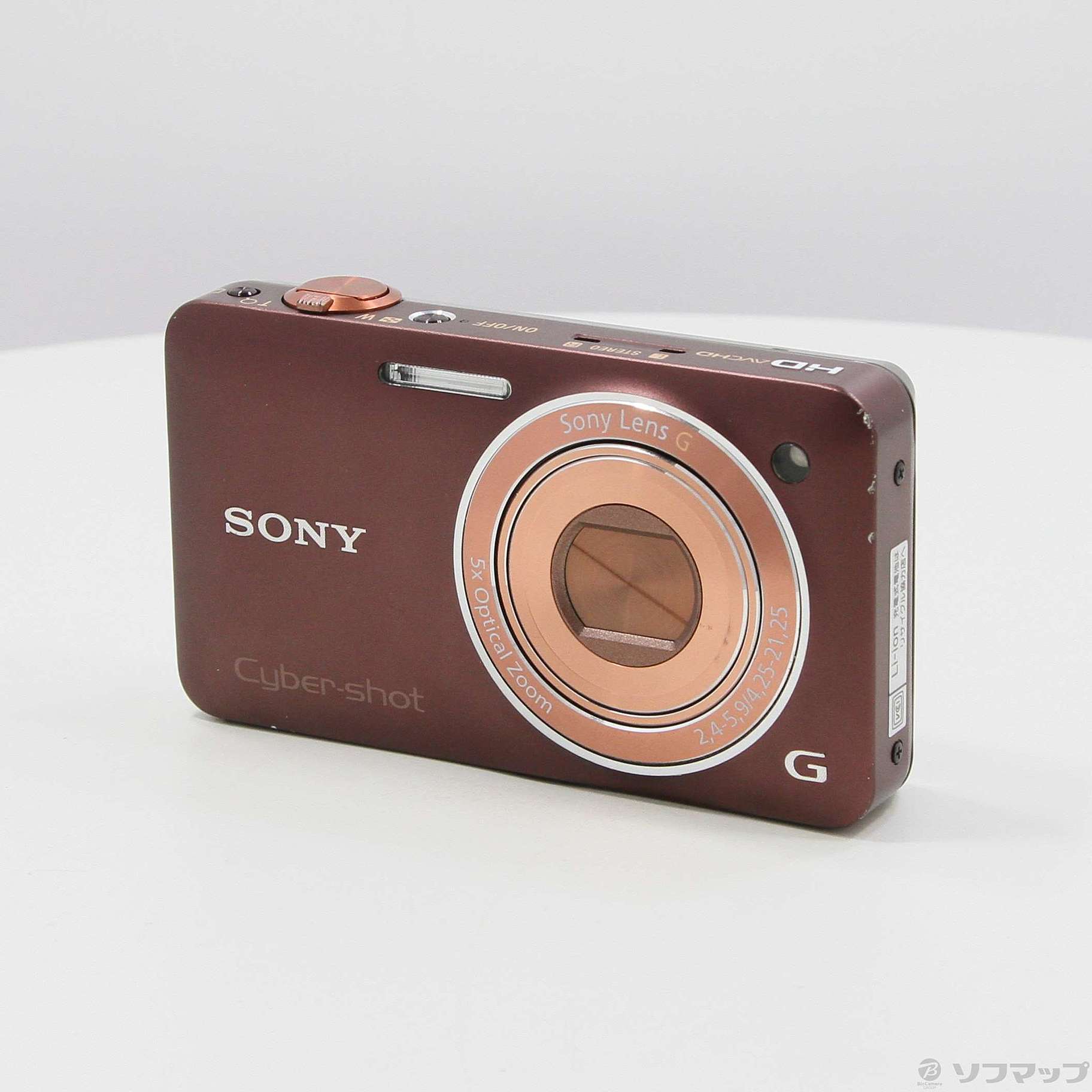 ソニー SONY デジタルカメラ Cybershot WX5 (1220万画素CMOS 光学x5