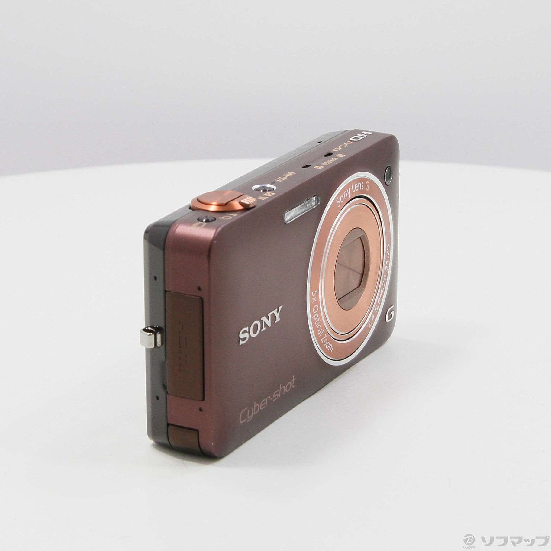 中古】CYBERSHOT DSC-WX5 T (1220万画素／5倍／ブラウン／MS Duo／SDXC 