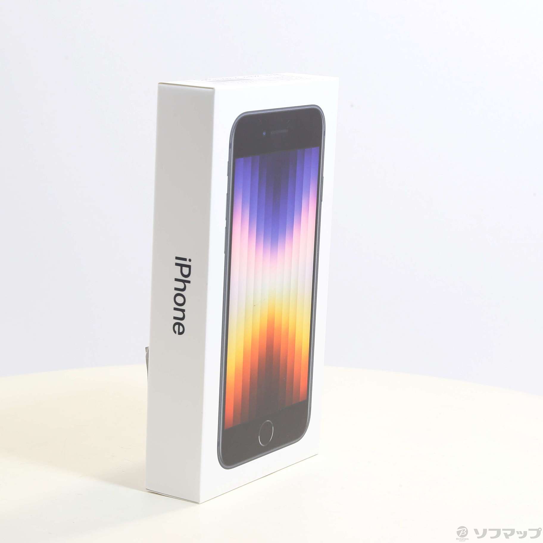 中古】iPhone SE 第3世代 64GB ミッドナイト MMYC3J／A SoftBank