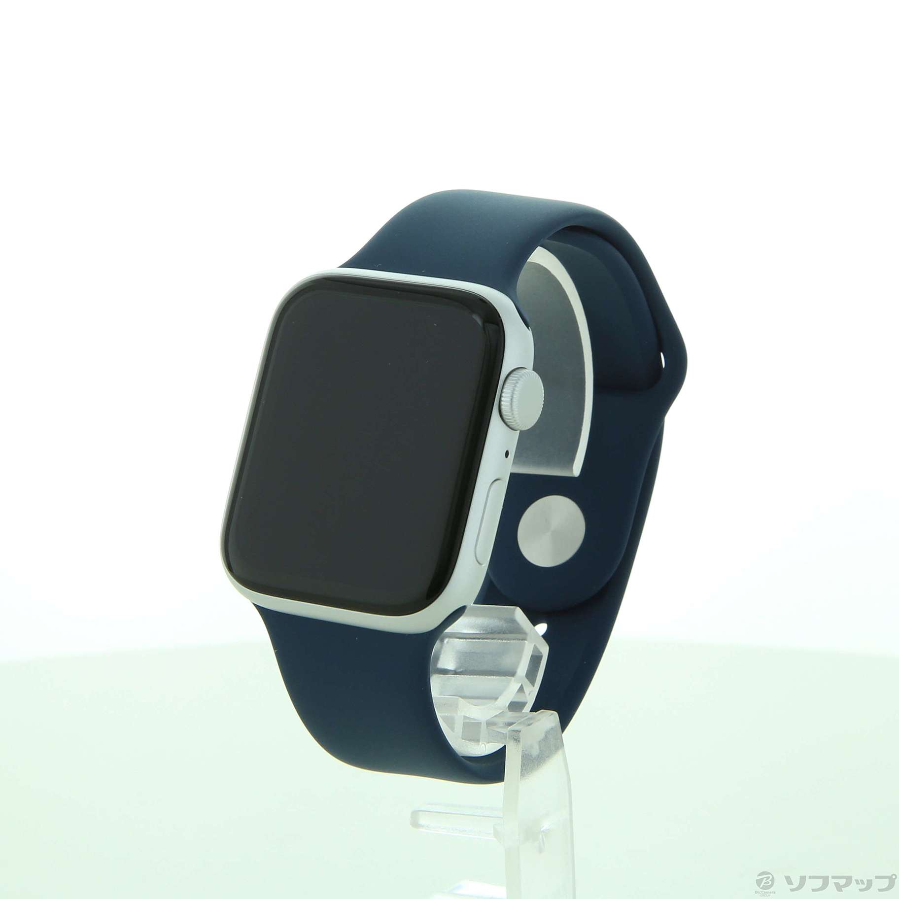 純正 Apple Watch(41mm)アビスブルーバンド - 携帯電話