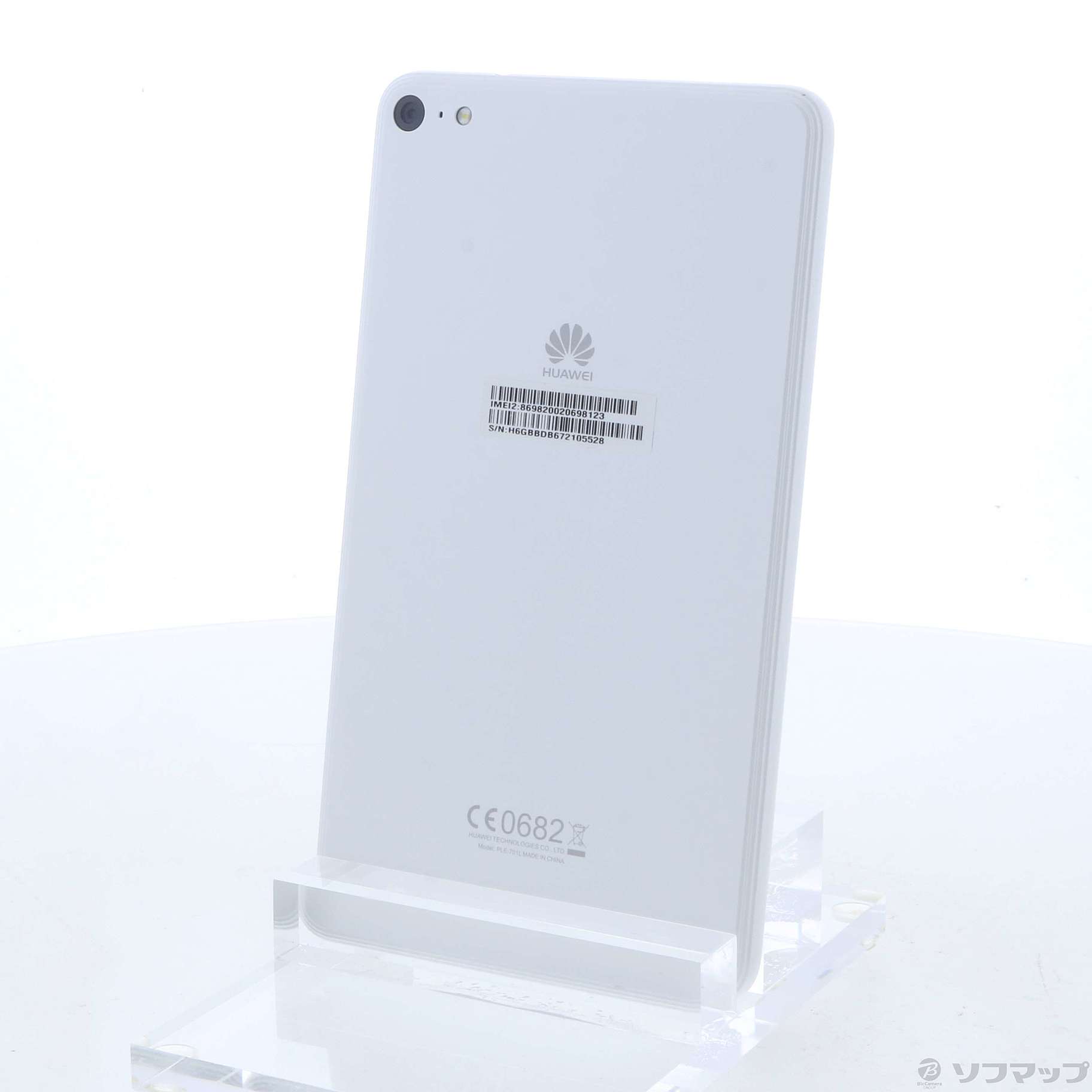 中古】MediaPad T2 7.0 Pro 16GB ホワイト PLE-701L SIMフリー