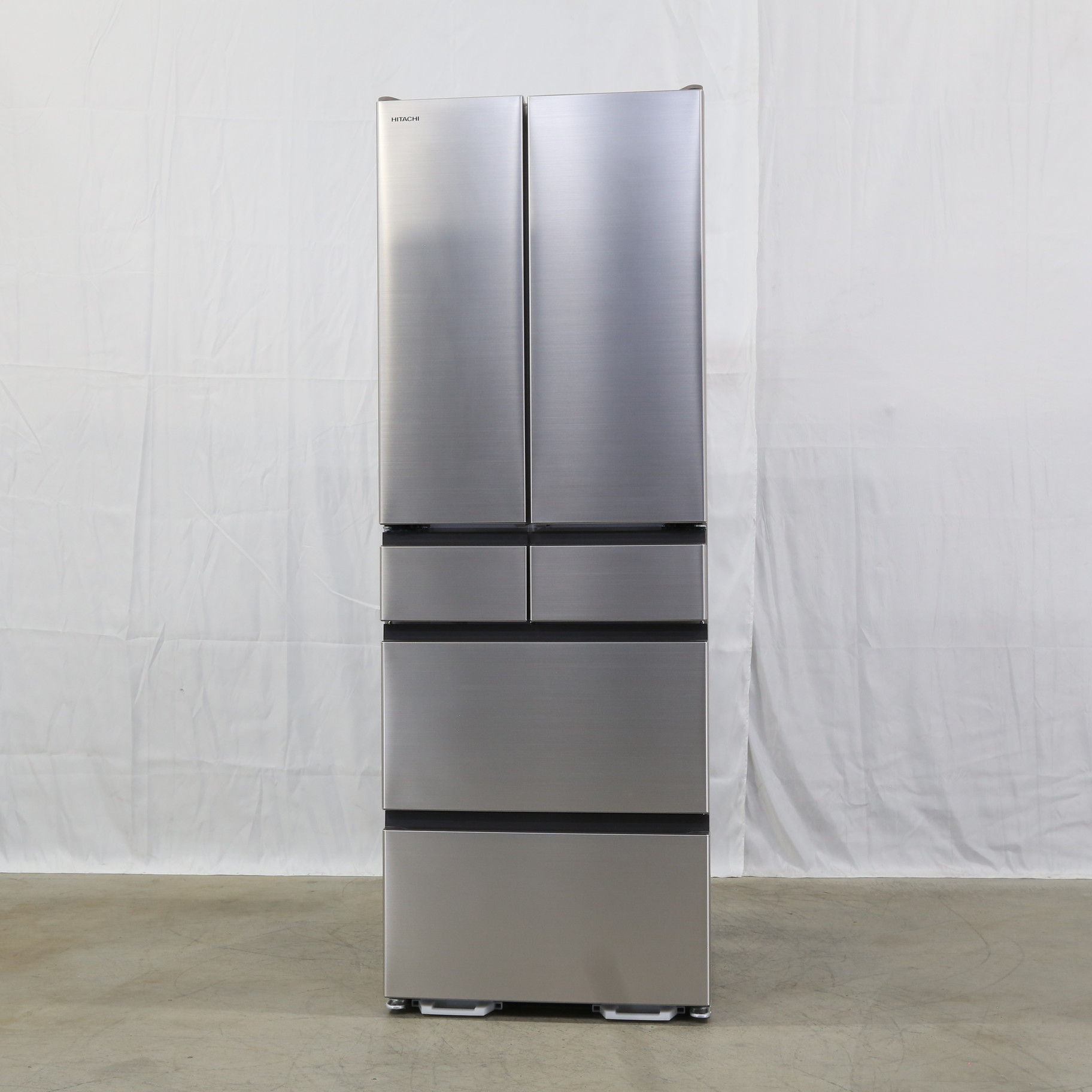 中古】〔展示品〕 冷蔵庫 Hタイプ シャンパン R-H48R-N ［6ドア