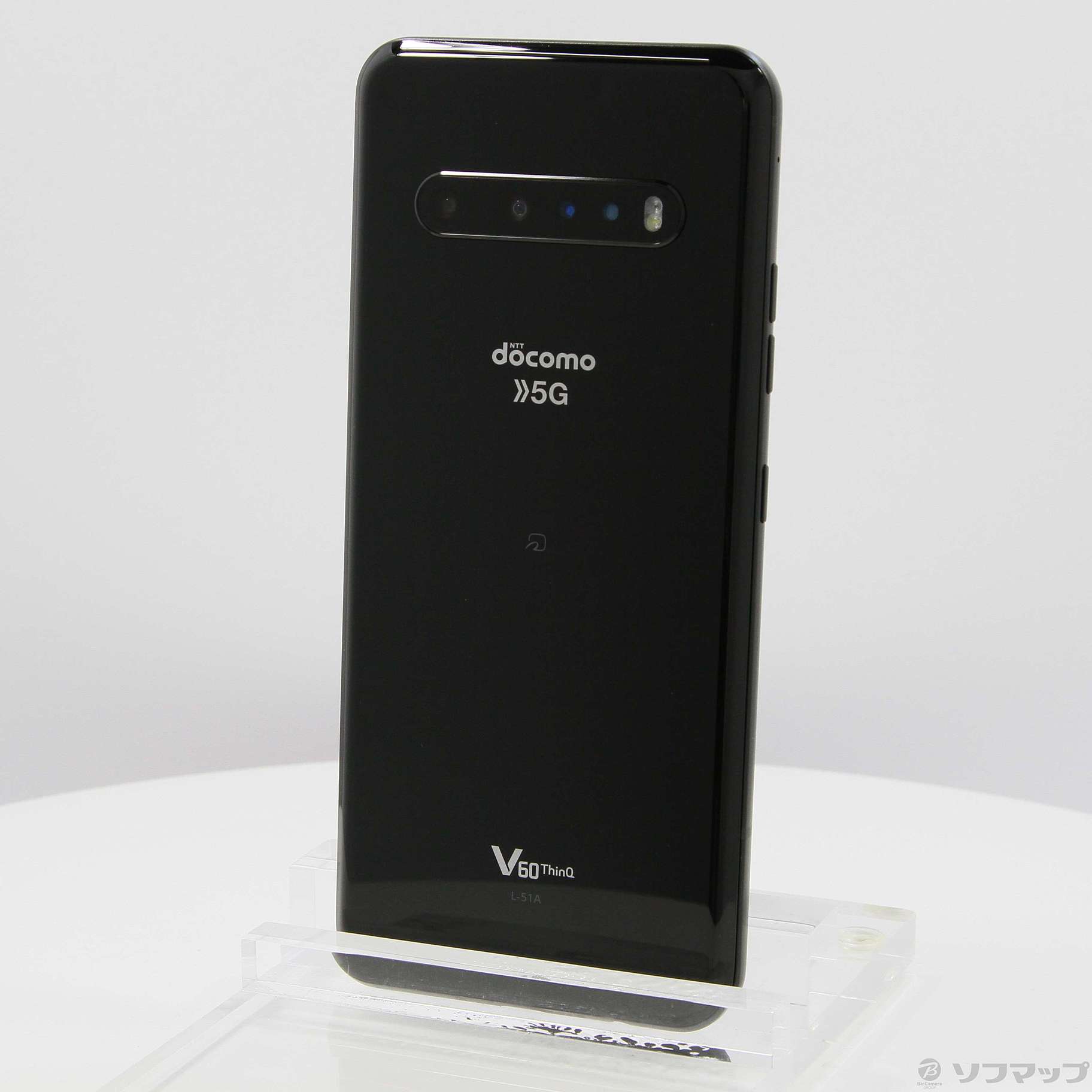 LG V60 ThinQ 5G ブラック L-51A　美品　付属品完備