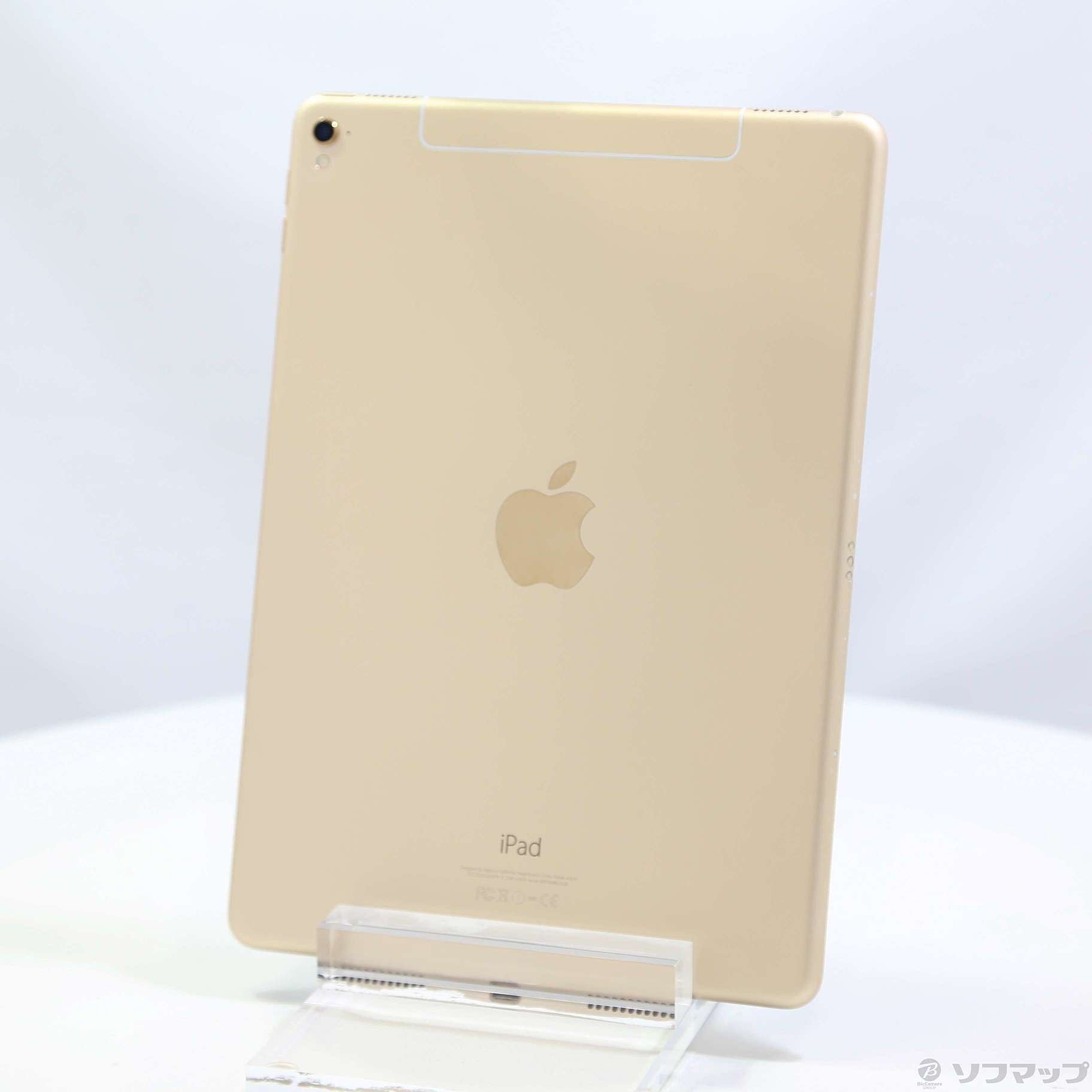 中古】iPad Pro 9.7インチ 128GB ゴールド MLQ52J／A docomoロック解除