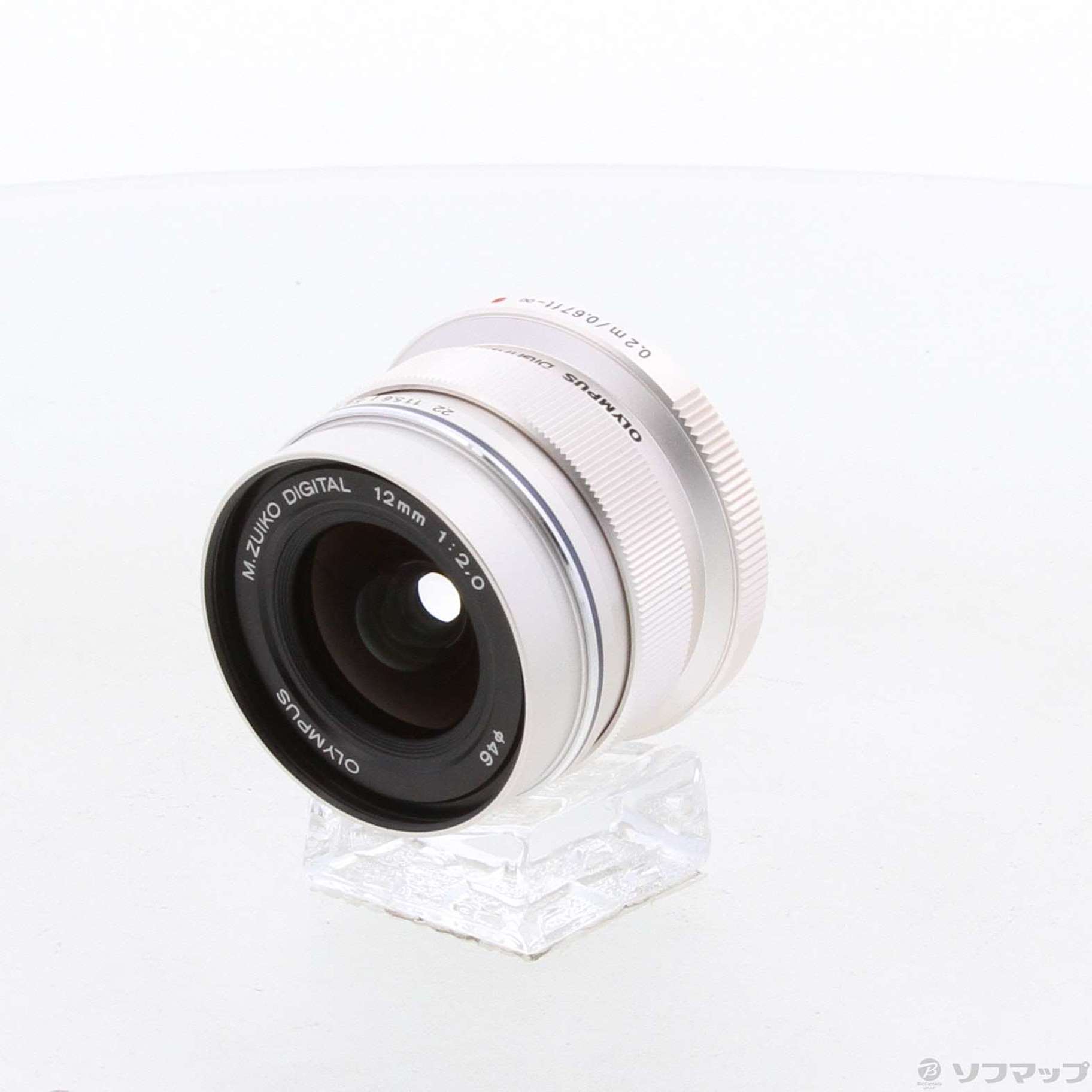 中古】M.ZUIKO DIGITAL ED 12mm F2.0 (レンズ／シルバー