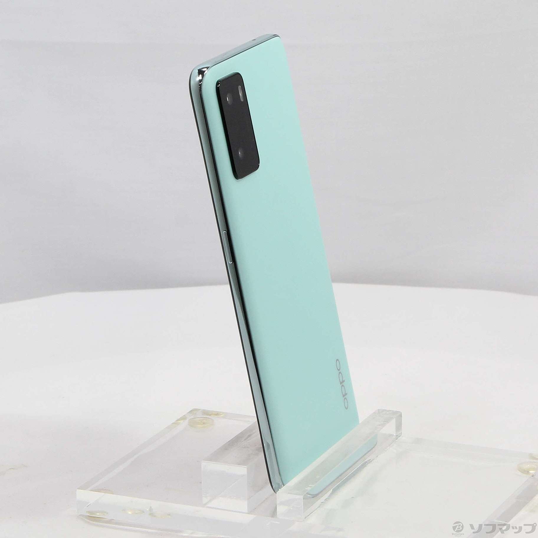 中古】OPPO A55s 5G 64GB グリーン A102OP SoftBank [2133040285309