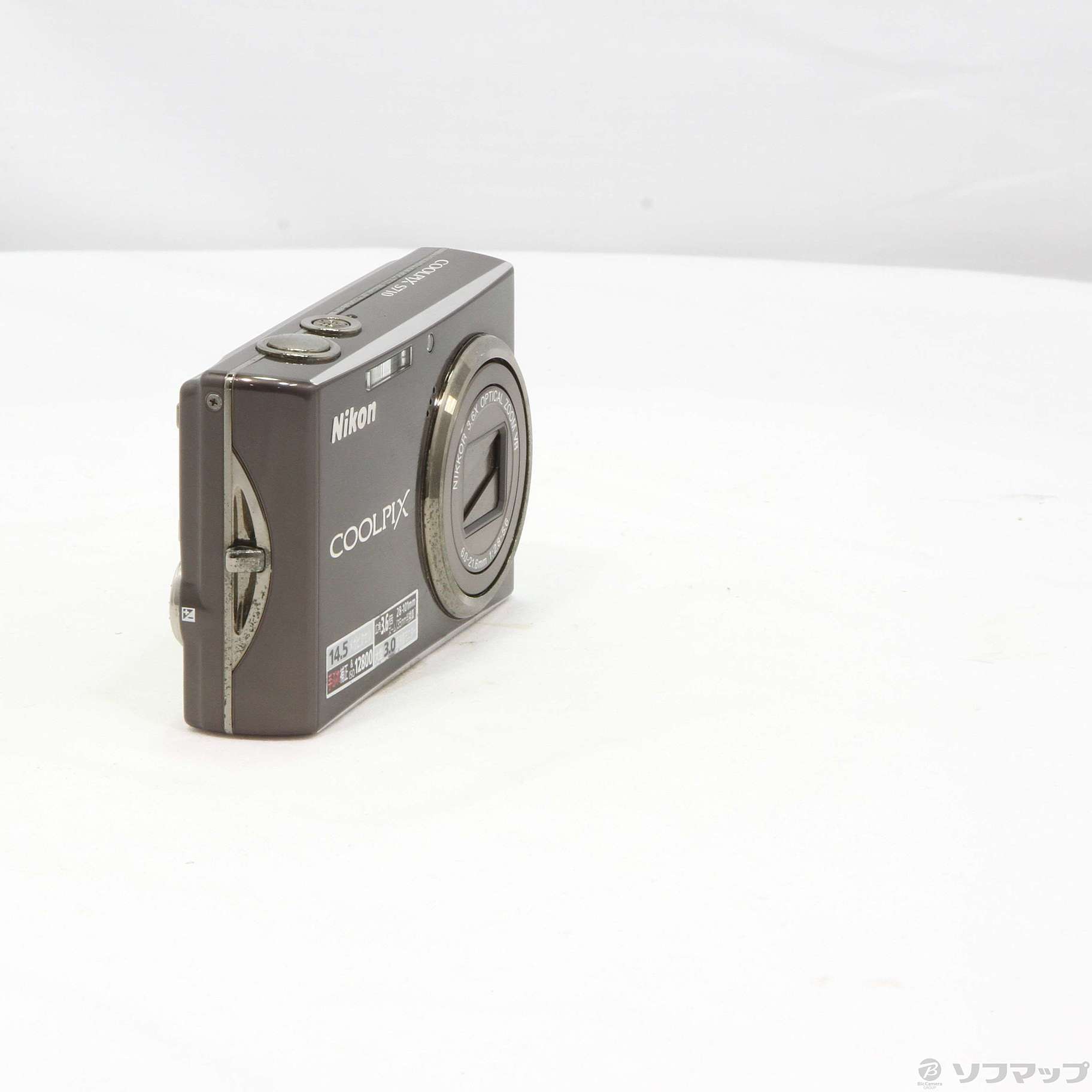 中古】COOLPIX S710 (1450万画素／3.6倍ズーム／アーバンブラック