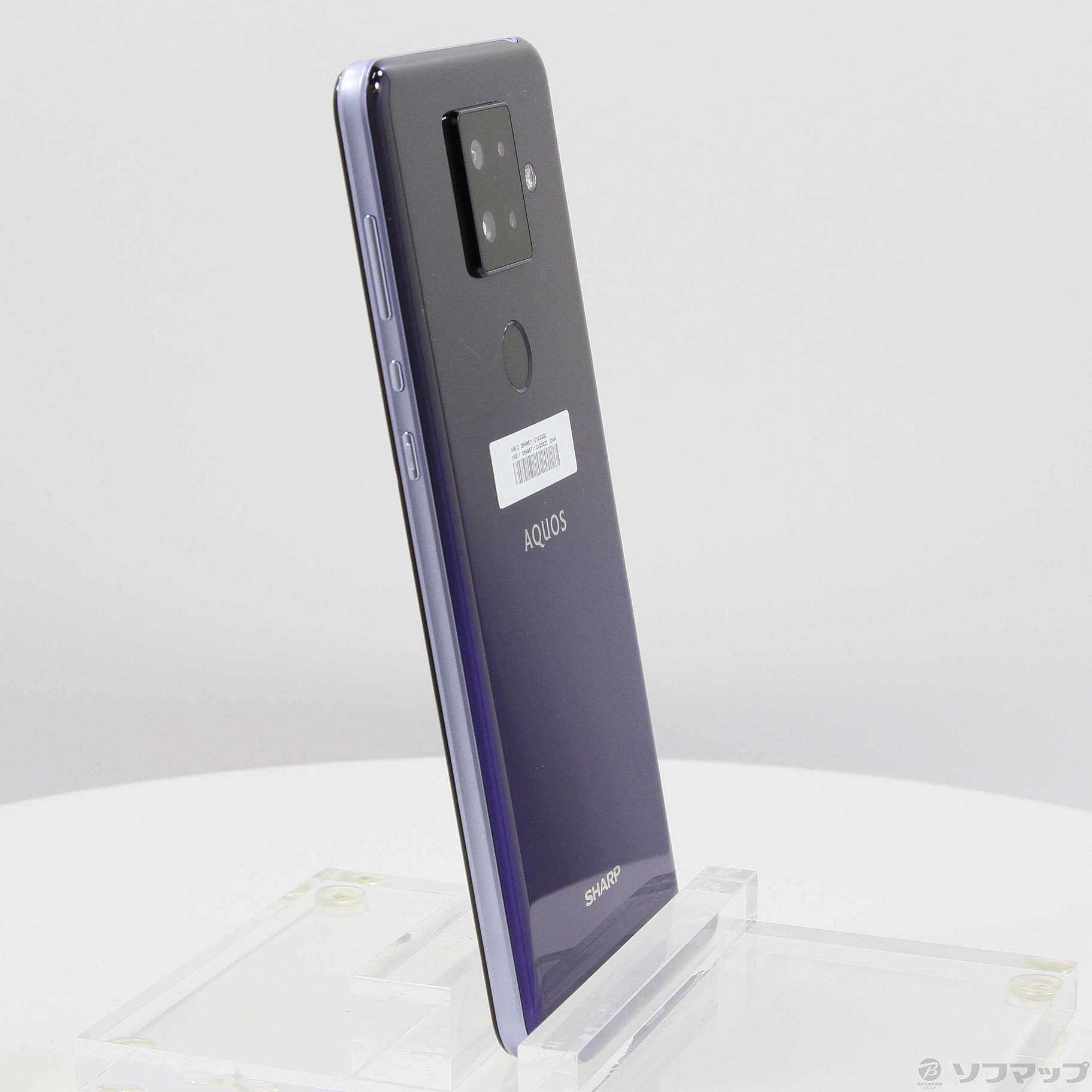 中古】AQUOS sense4 plus 128GB パープル SH-M16 SIMフリー ...