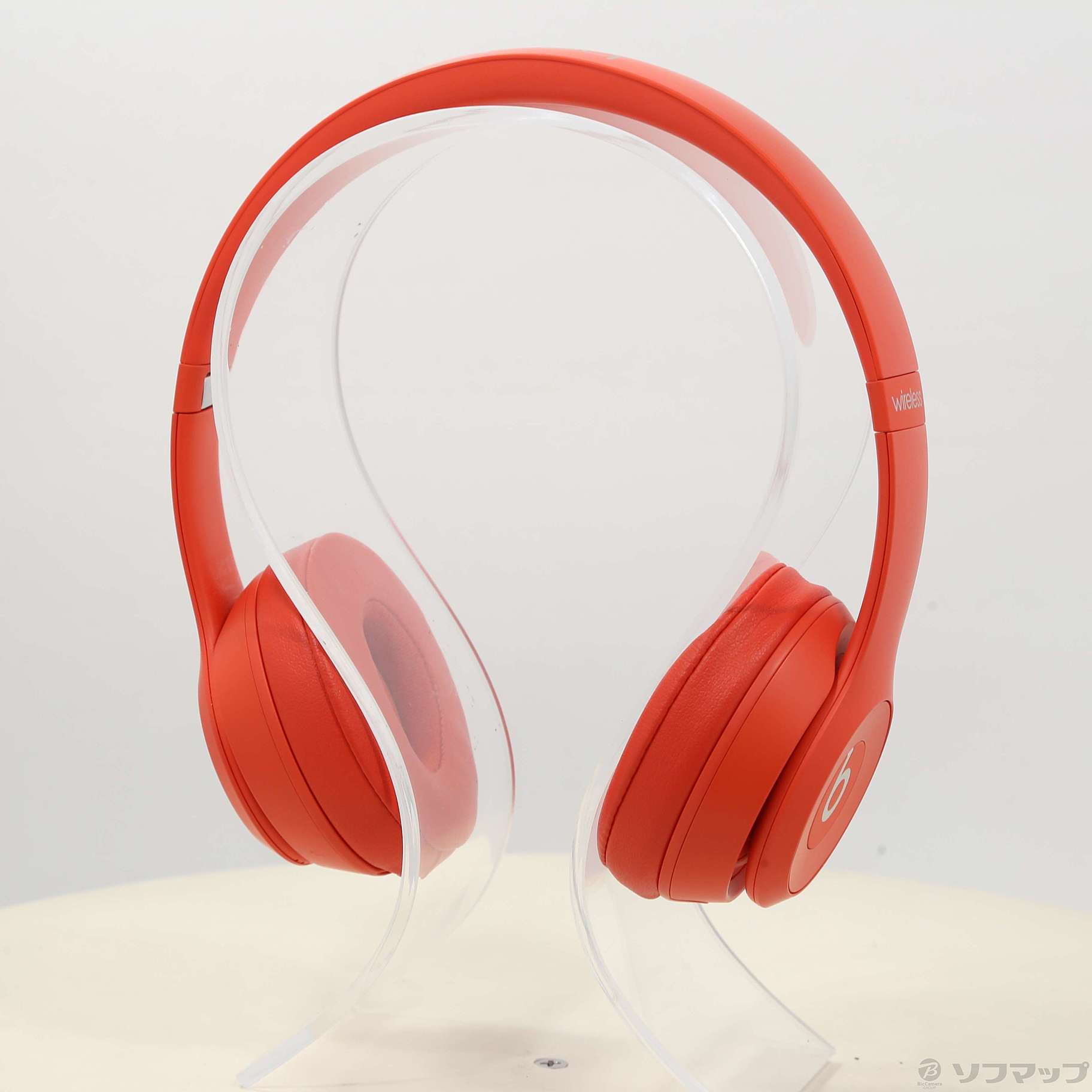 中古】〔展示品〕 Beats Solo3 Wireless MX472PA／A レッド