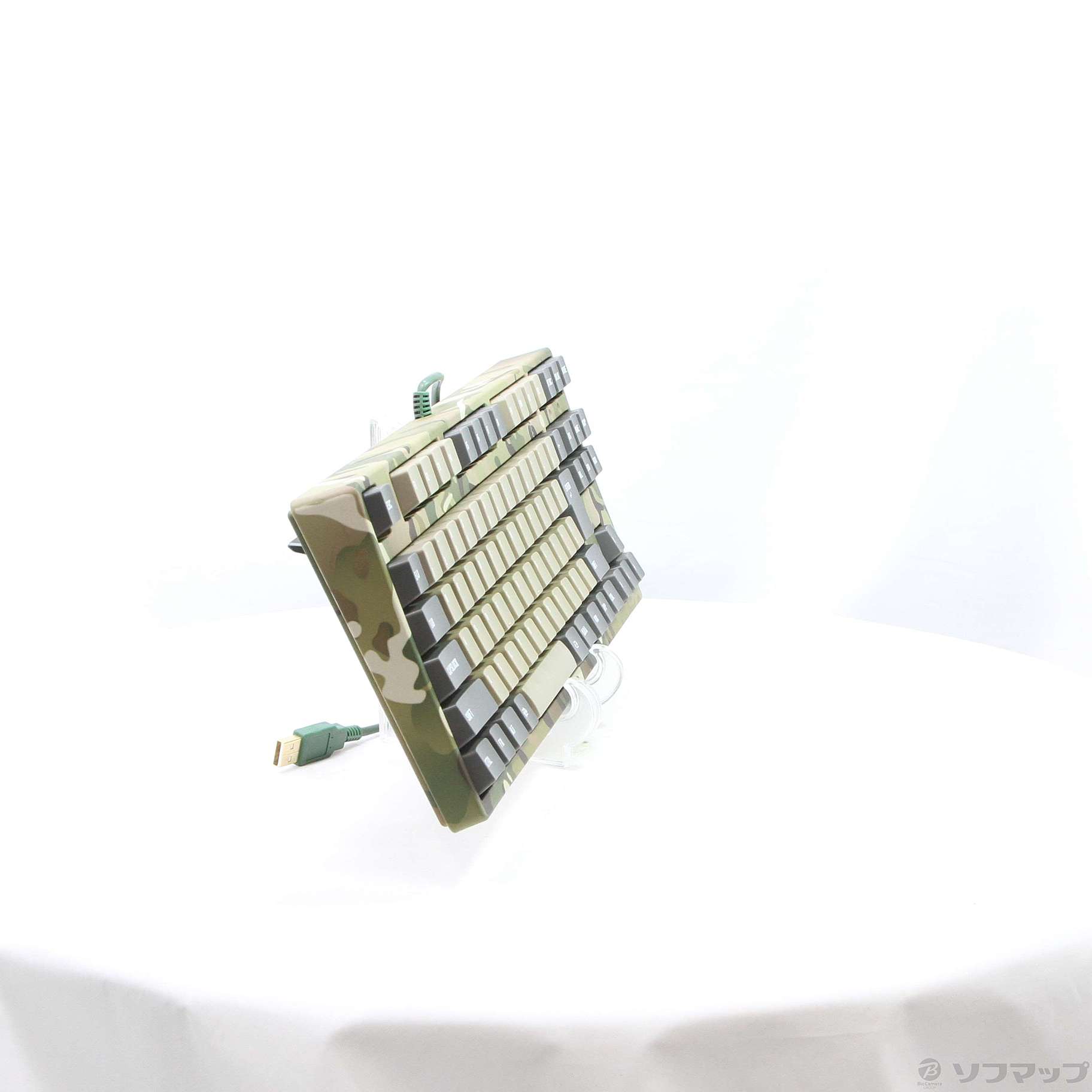 〔展示品〕 Majestouch 2 Camouflage-R 青軸・テンキーレス・かななし FKBN91MC／NMR2