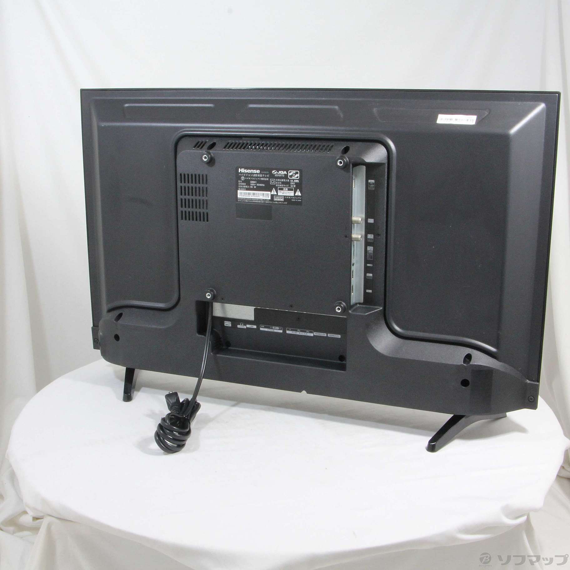 〔中古品〕 液晶テレビ 前面:ブラック 背面:マットブラック 32BK1 ［32V型 ／ハイビジョン ／YouTube対応］