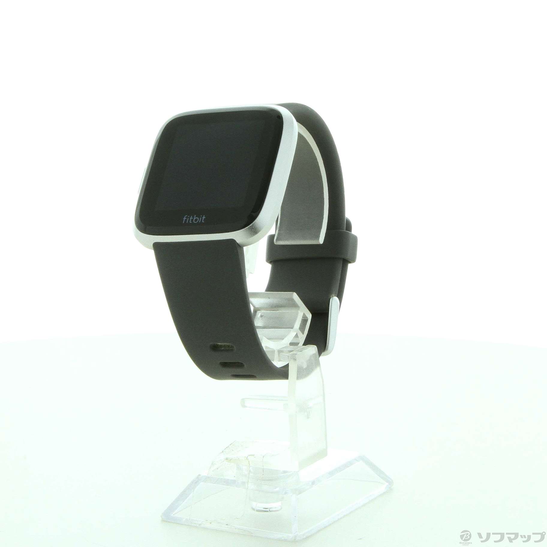 中古】Fitbit Versa ライトエディション FB415SRGY-FRCJK チャコール