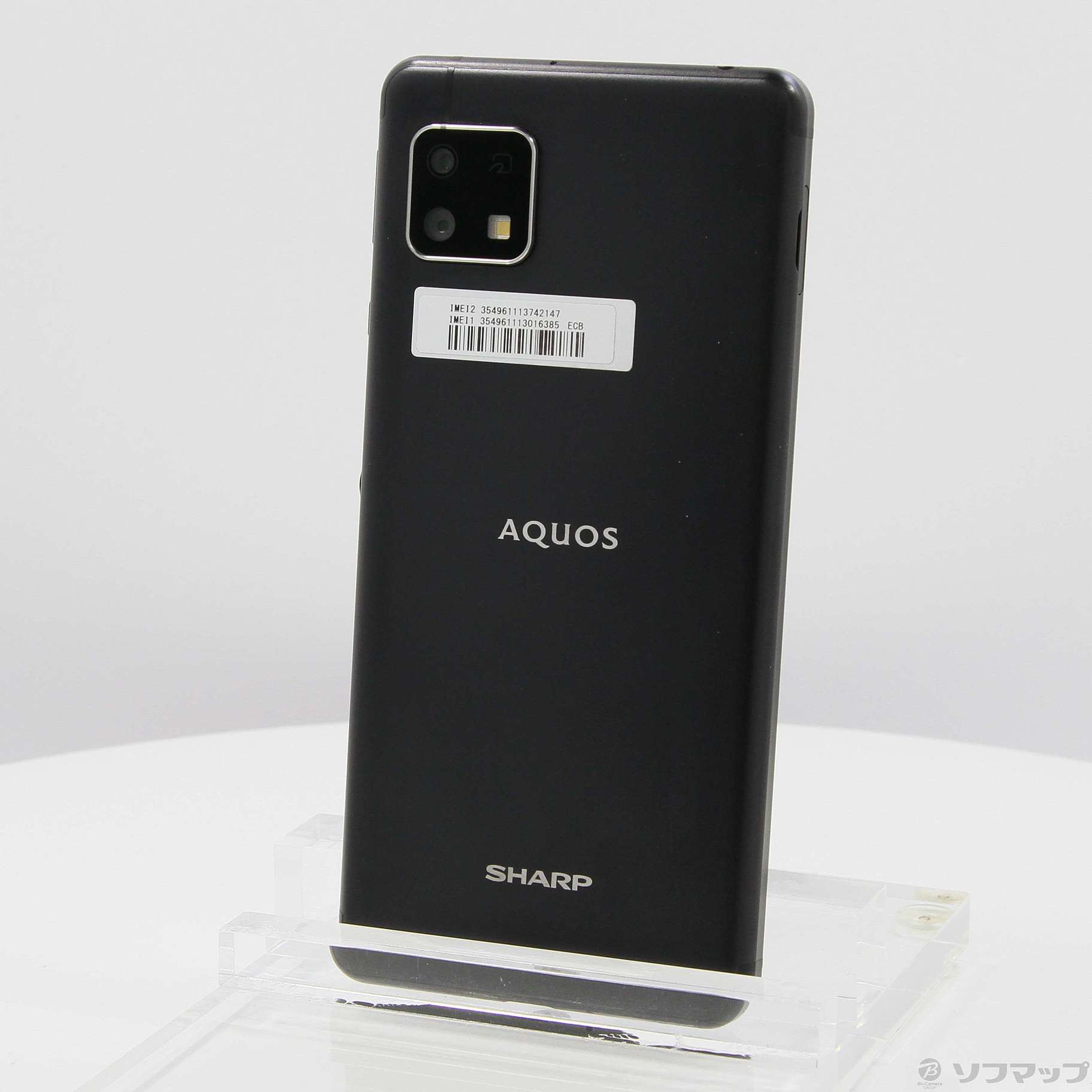 中古】AQUOS sense4 lite 64GB ブラック ZKME2002BK SIMフリー