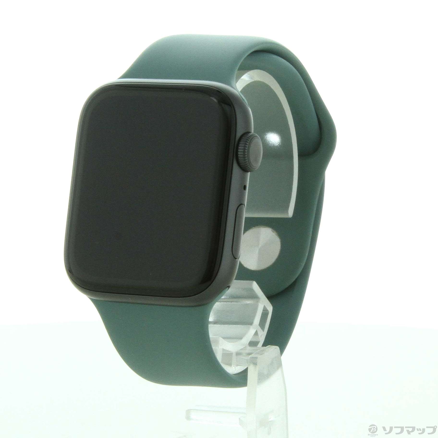 Apple Watch Series 5 GPS 44mm スペースグレイアルミニウムケース ブラックスポーツバンド