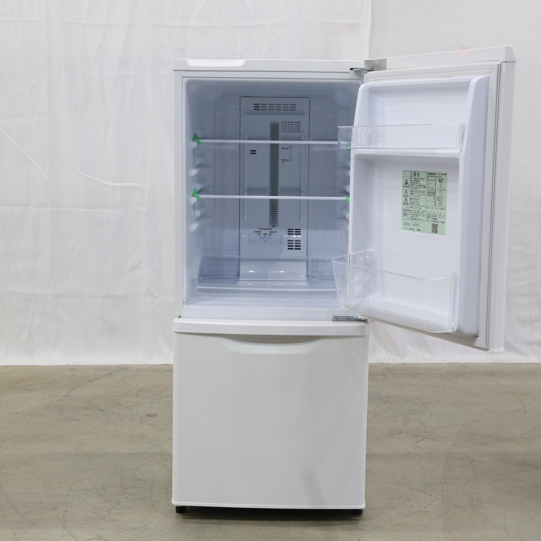 パナソニック 冷蔵庫 NR-B14FW-W 138L 2022年 A0091総合リサイクルHOUSE
