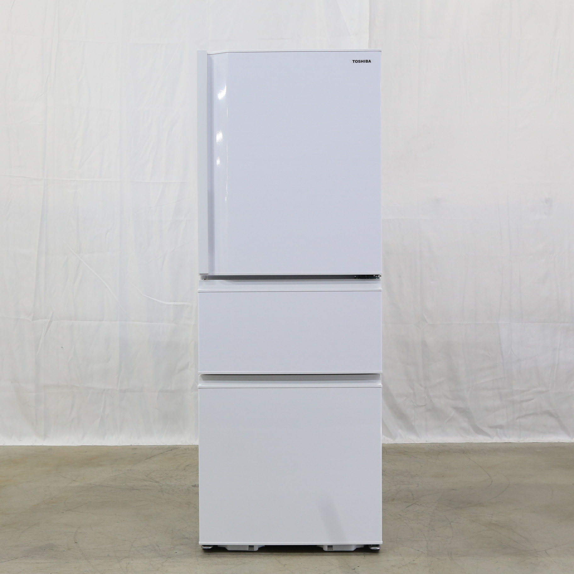 冷蔵庫GR-T33SC(WT)ホワイト東芝G - 冷蔵庫・冷凍庫