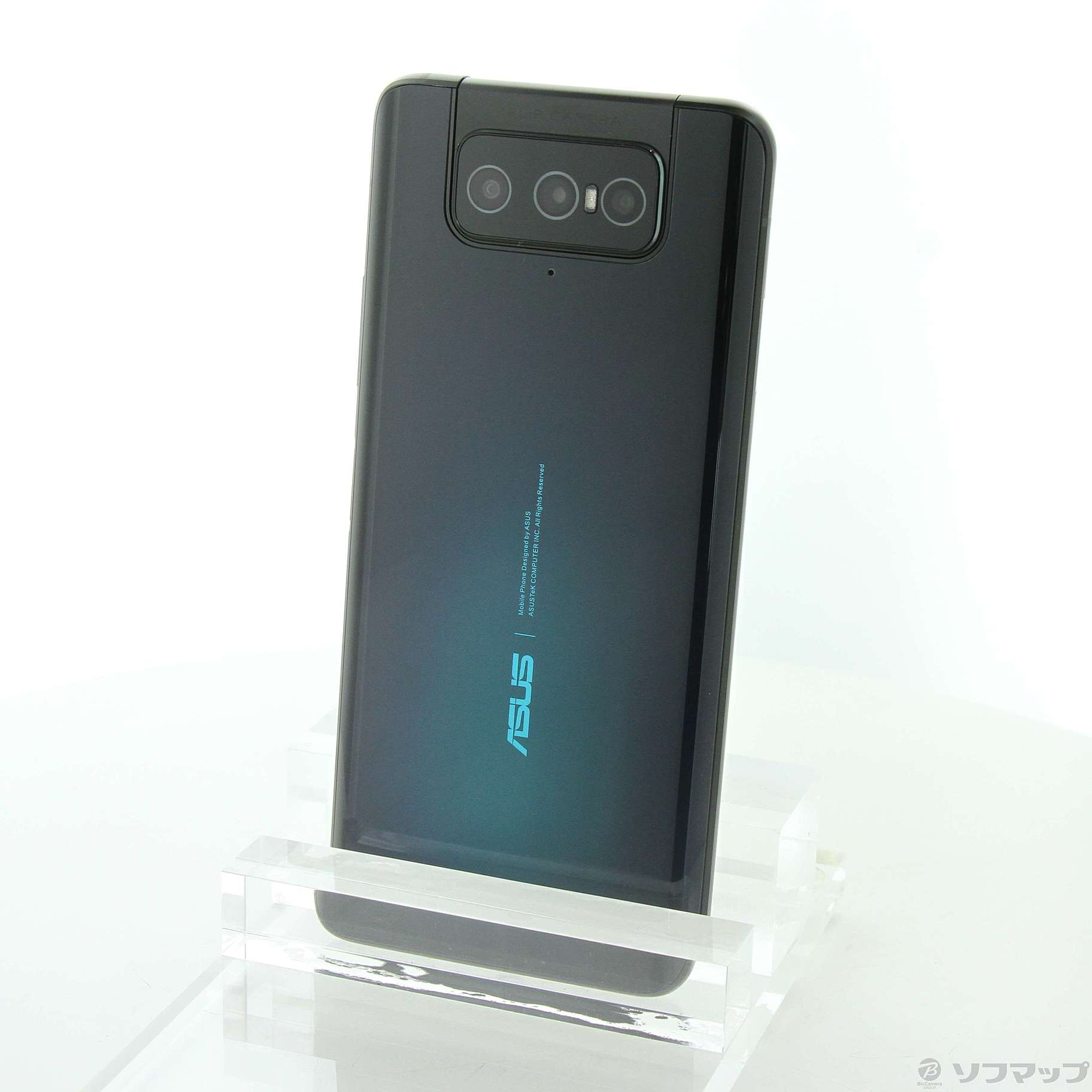 中古】ZenFone 7 Pro 256GB オーロラブラック ZS671KS SIMフリー ◇01