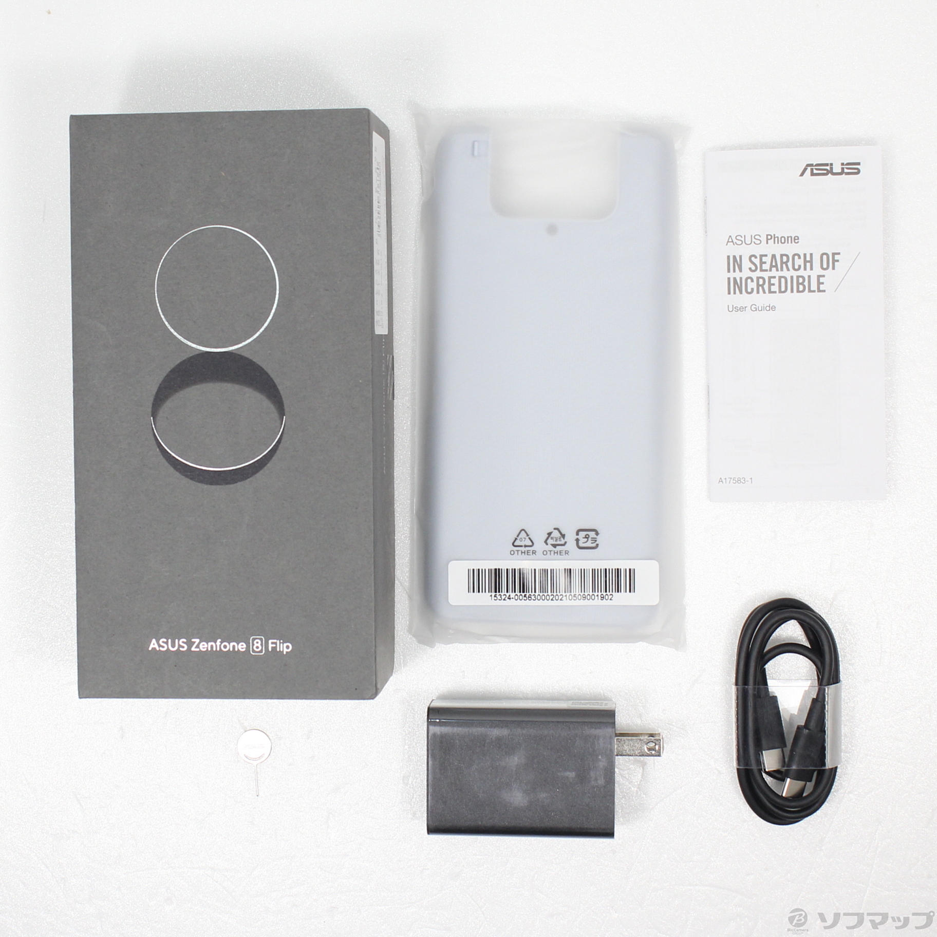 中古】Zenfone 8 Flip 256GB グレイシアシルバー ZS672KS-SL256S8 SIMフリー ◇07/27(水)値下げ！  [2133040336360] - リコレ！|ビックカメラグループ ソフマップの中古通販サイト