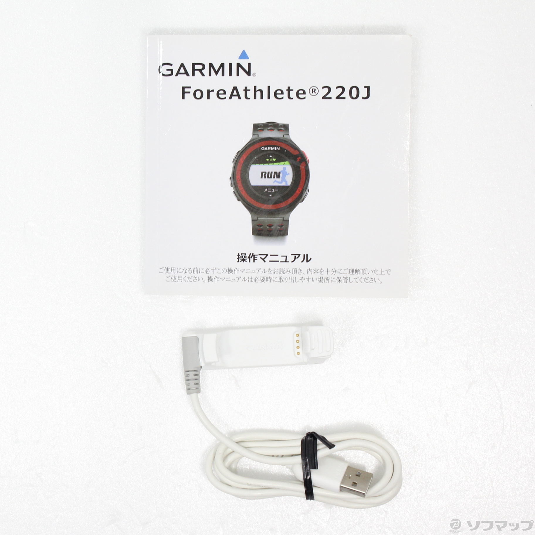 ForeAthlete220J ホワイトバイオレット