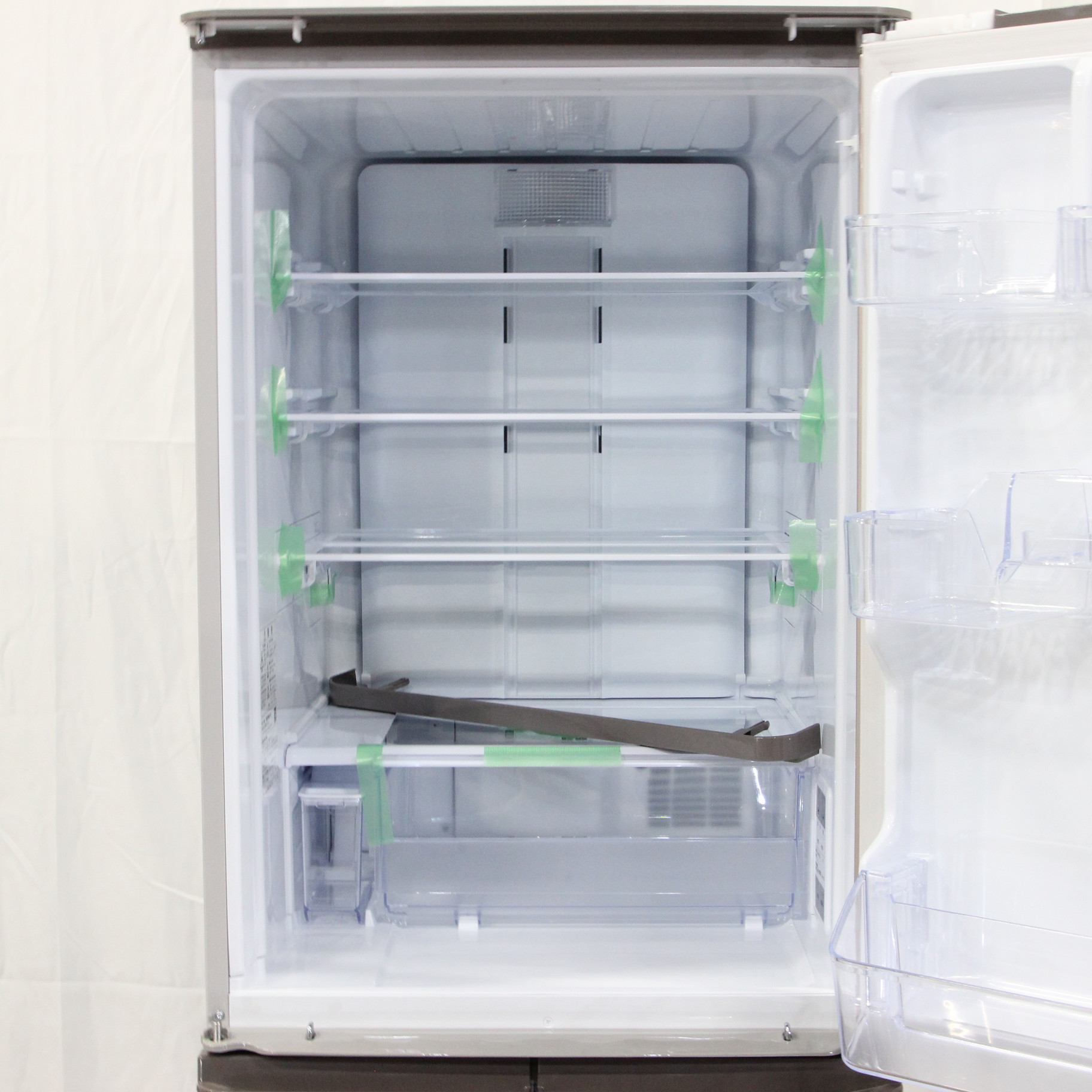 中古】〔展示品〕 冷蔵庫 ブラウン SJ-X416J-T ［5 ドア ／左右開き