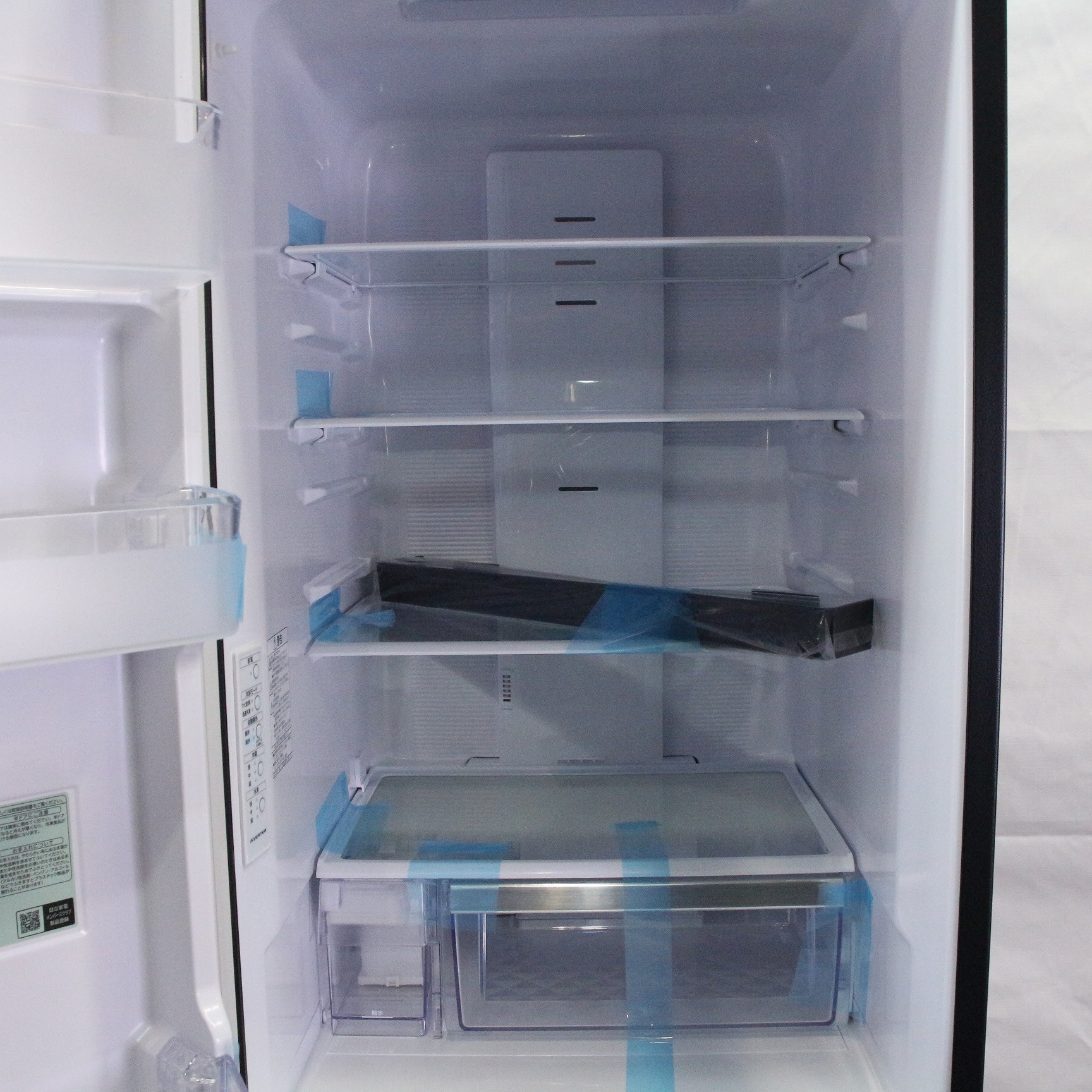 中古】〔展示品〕 冷蔵庫 Vタイプ ブリリアントブラック R-V32RVL-K 
