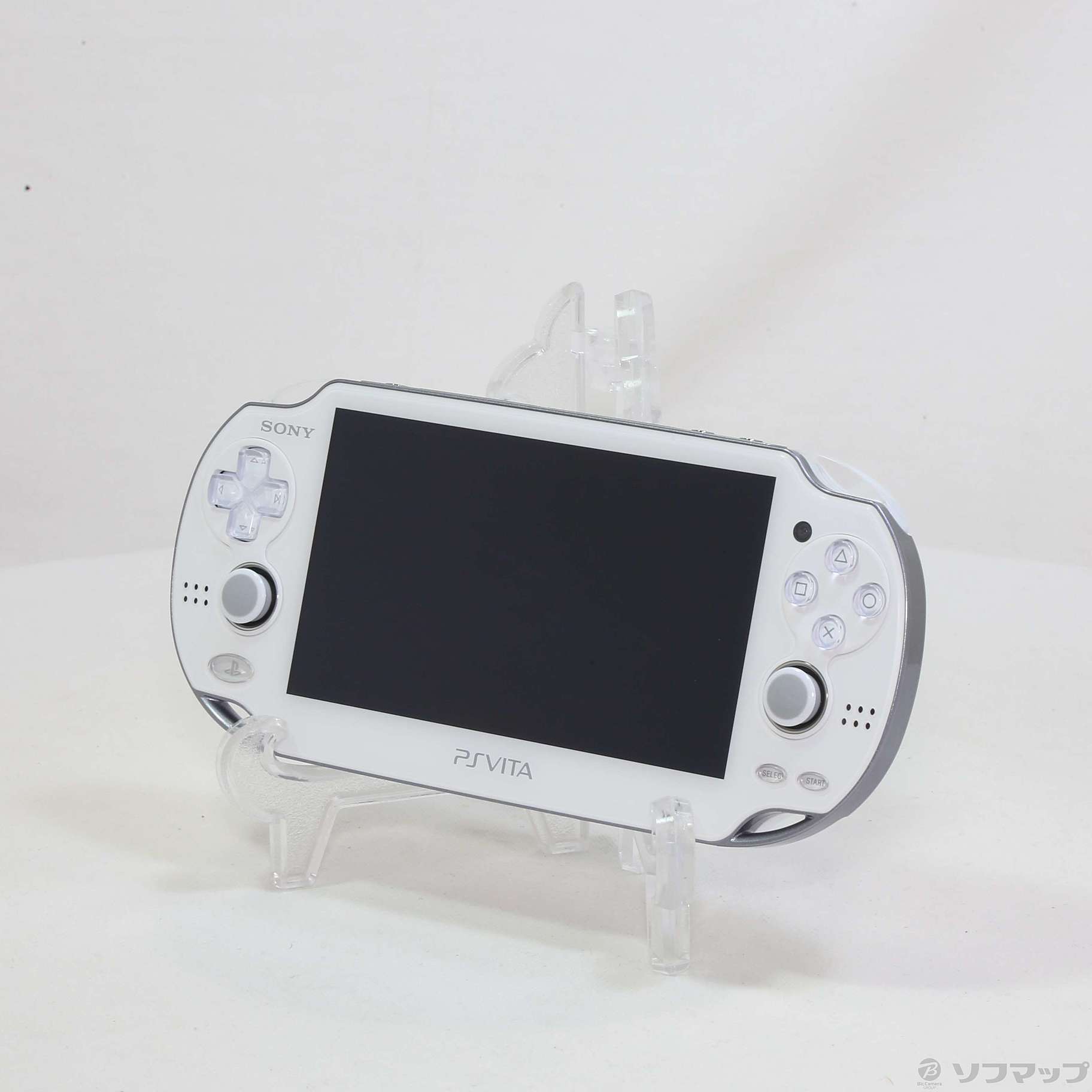 中古】PlayStation Vita Wi-Fiモデル クリスタルホワイト PCH-1000ZA