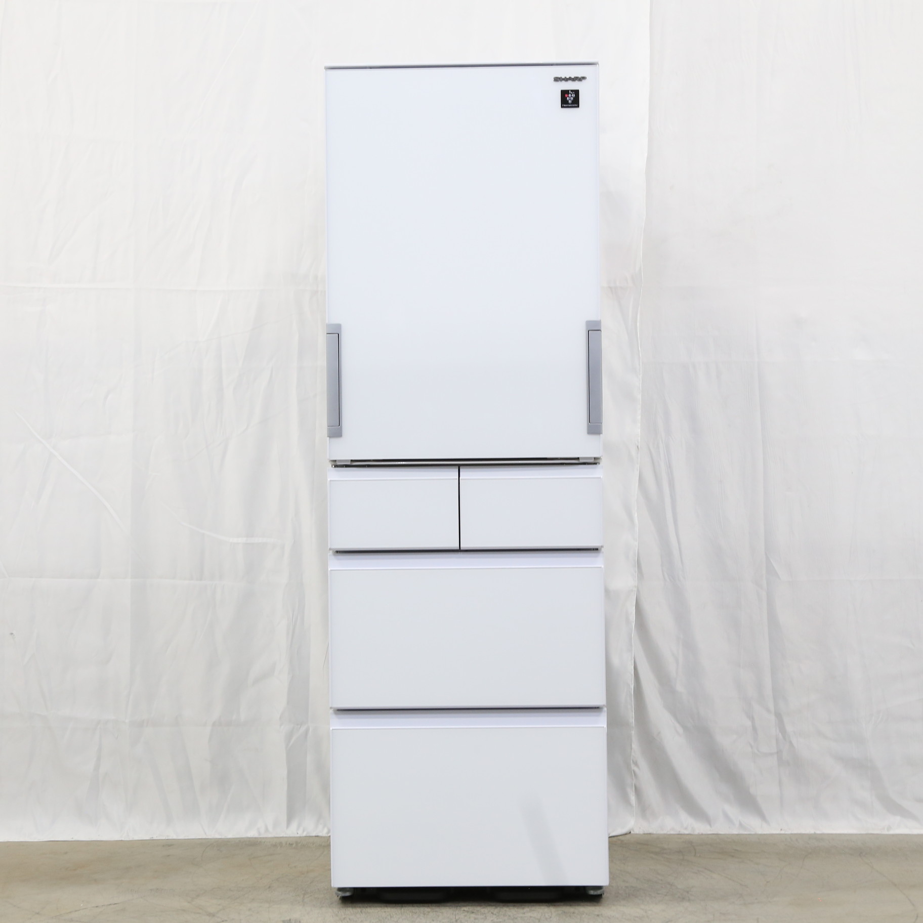 中古】〔展示品〕 冷蔵庫 ホワイト系 SJ-G415H-W ［5 ドア ／左右開き