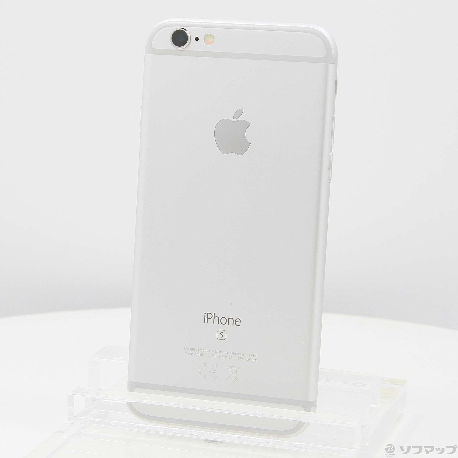 中古】iPhone6s 128GB シルバー MKQU2J／A SIMフリー [2133040402171