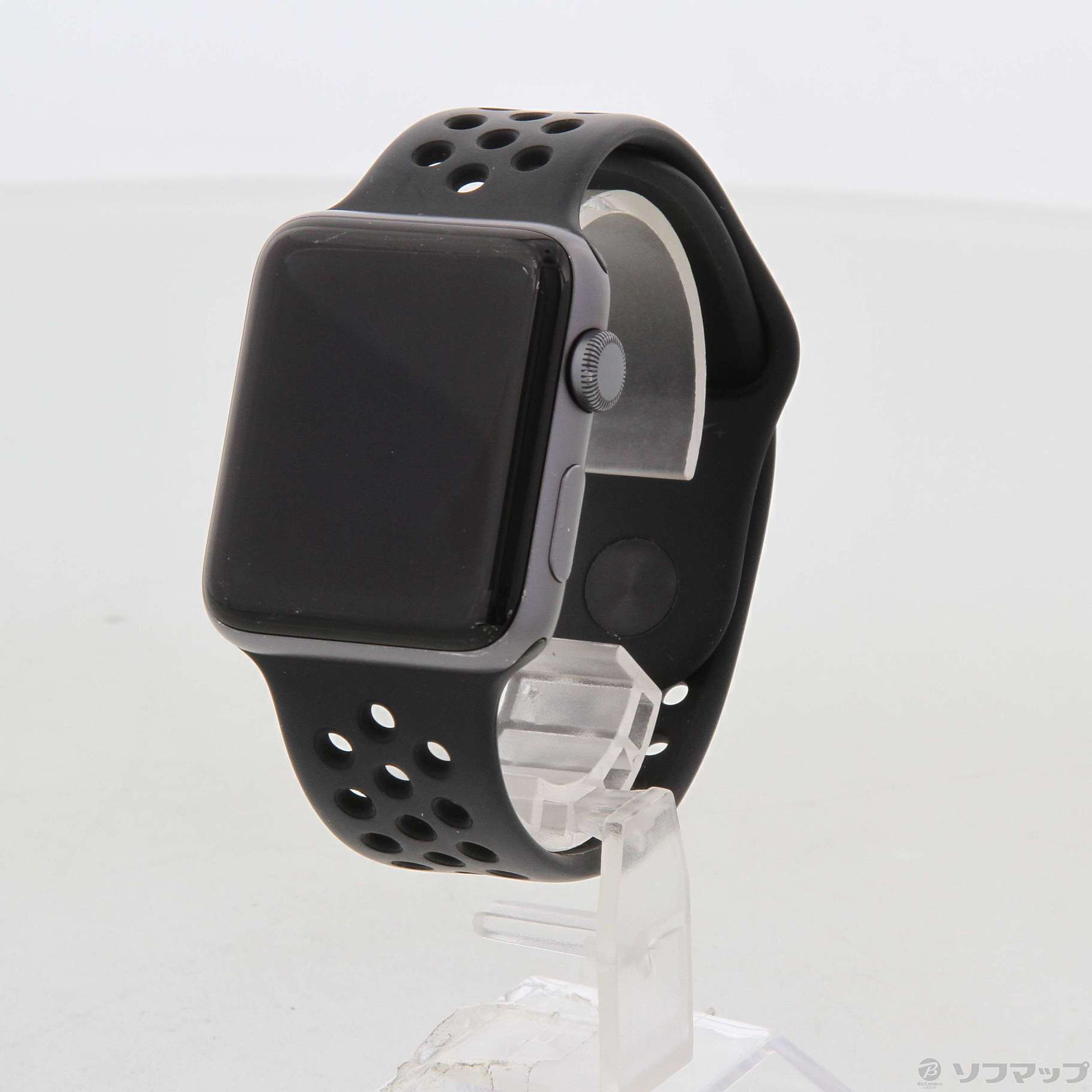Apple Watch3 GPSモデル 42mm アルミニウムスペースグレイ ...