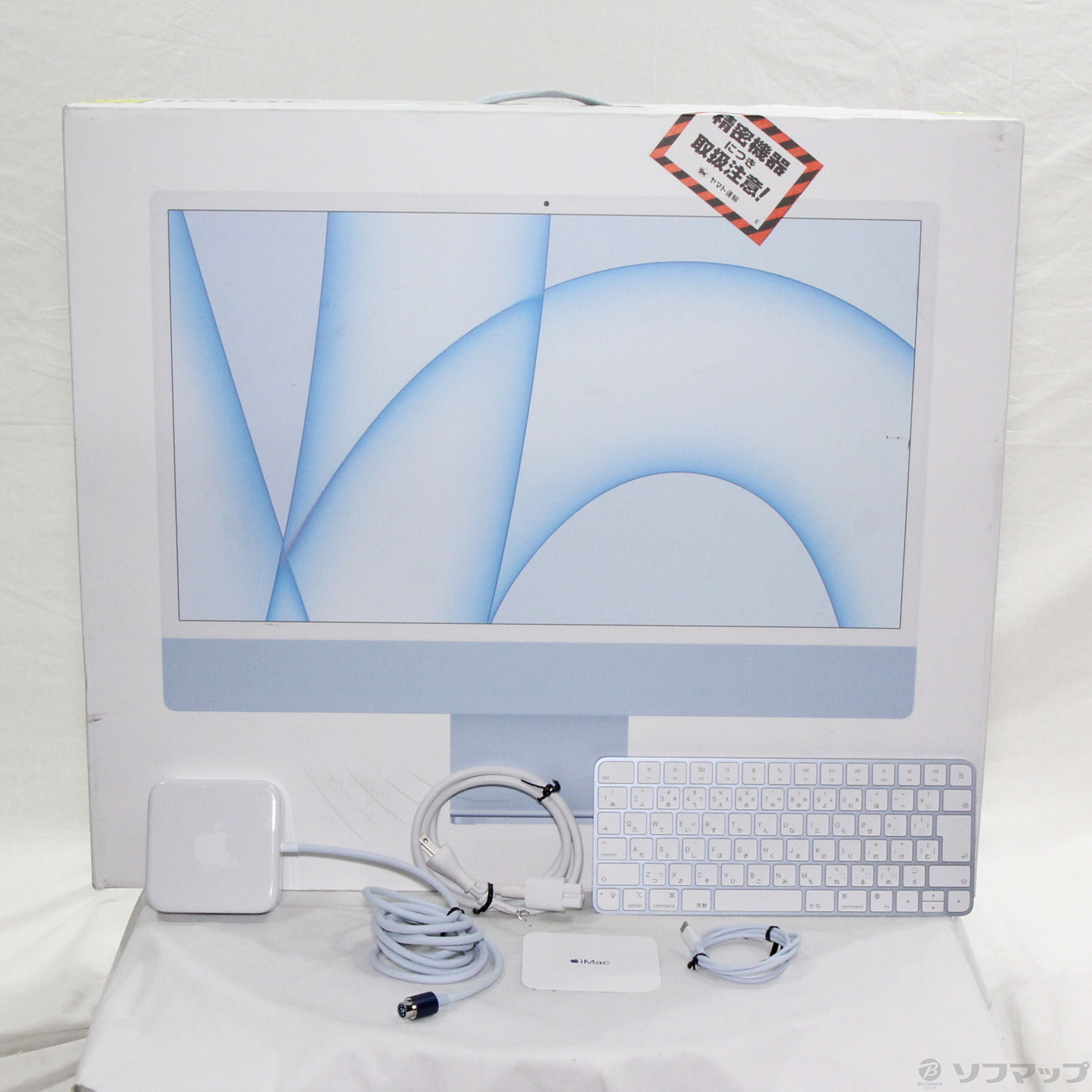 中古】iMac 24-inch Mid 2021 MJV93J／A Apple M1 8コアCPU_7コアGPU 8GB SSD256GB ブルー  〔12.4 Monterey〕 ◇06/30(木)新入荷！ [2133040434028] - リコレ！|ビックカメラグループ  ソフマップの中古通販サイト