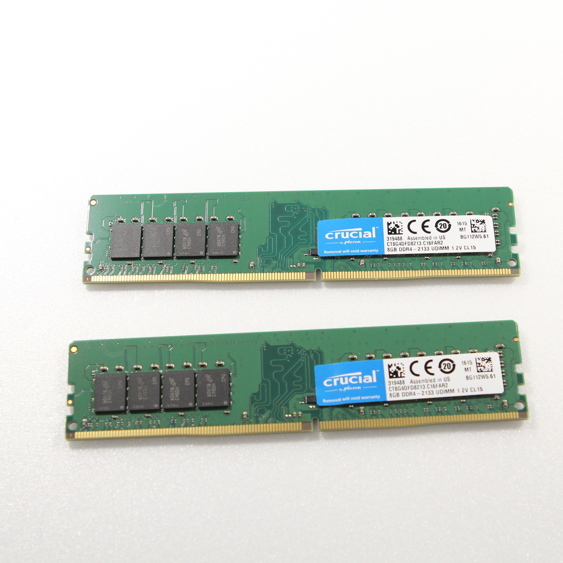 16gb Crucial Ct2k8g4dfd8213 Ddr4 2133 Dimm Cl15 Dual Kit 【中古】CT2K8G4DFD8213 DDR4 PC4-17000 16GB 8GB×2枚組 [2133040434516] - リコレ