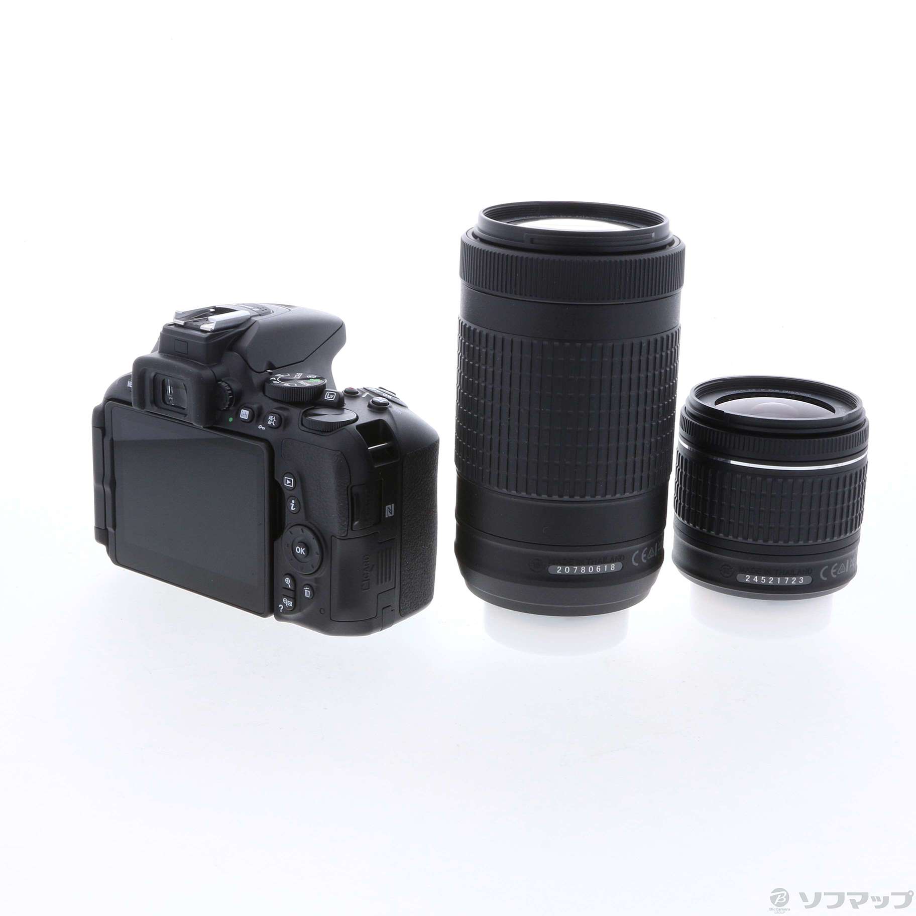 中古】NIKON D5600 ダブルズームキット ブラック ◇06/19(日)値下げ