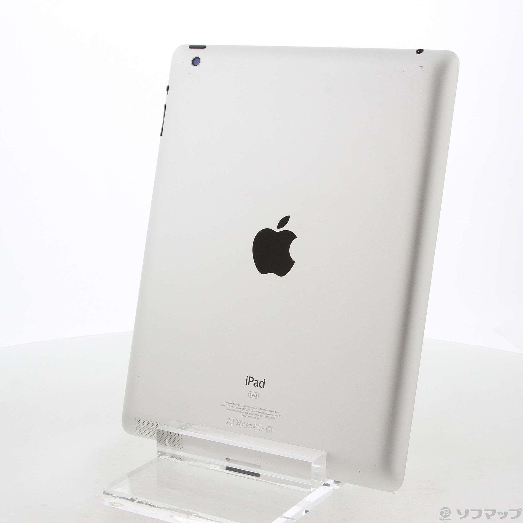 中古】iPad 第3世代 64GB ブラック MC707J／A Wi-Fi [2133040453777