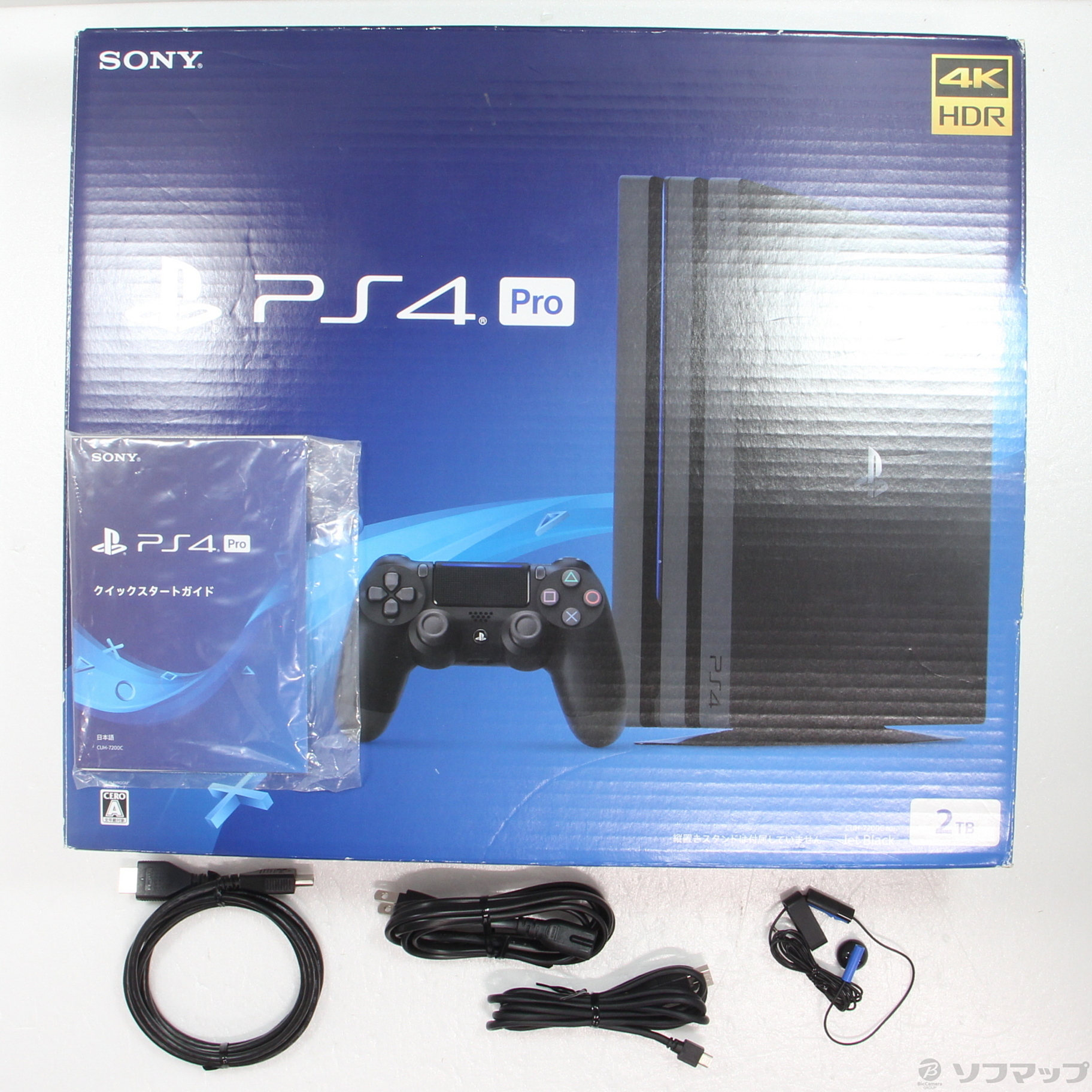 PlayStation®4 Pro ジェットブラック 2TB CUH-7200C-