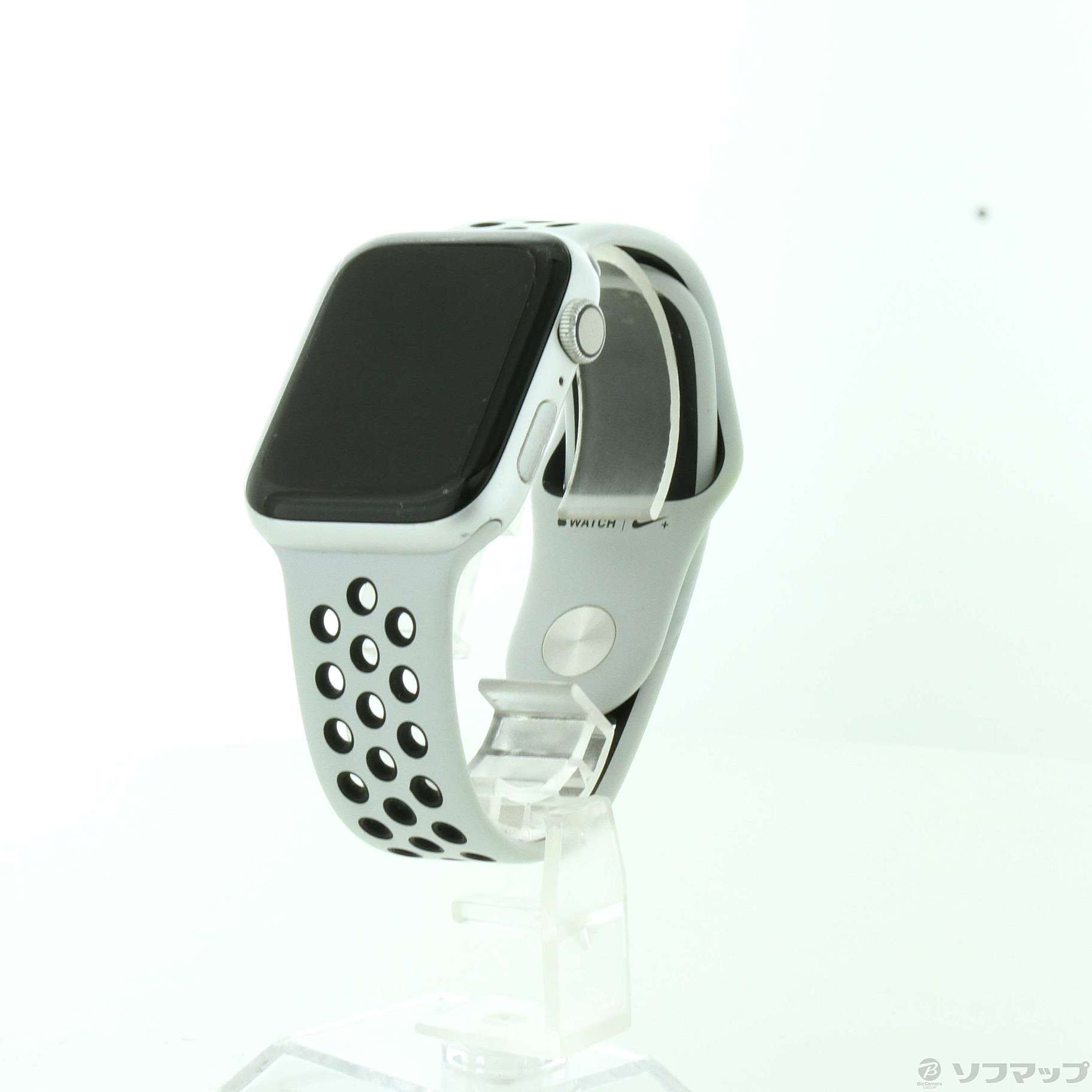 Apple Watch Series 4 Nike+ GPS 44mm シルバーアルミニウムケース ピュアプラチナム/ブラックNikeスポーツバンド