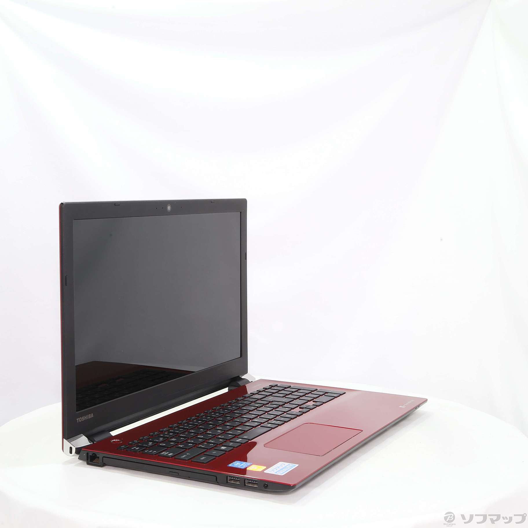 中古】dynabook T45／ERX PT45ERX-SJAD2 モデナレッド 〔Windows 10