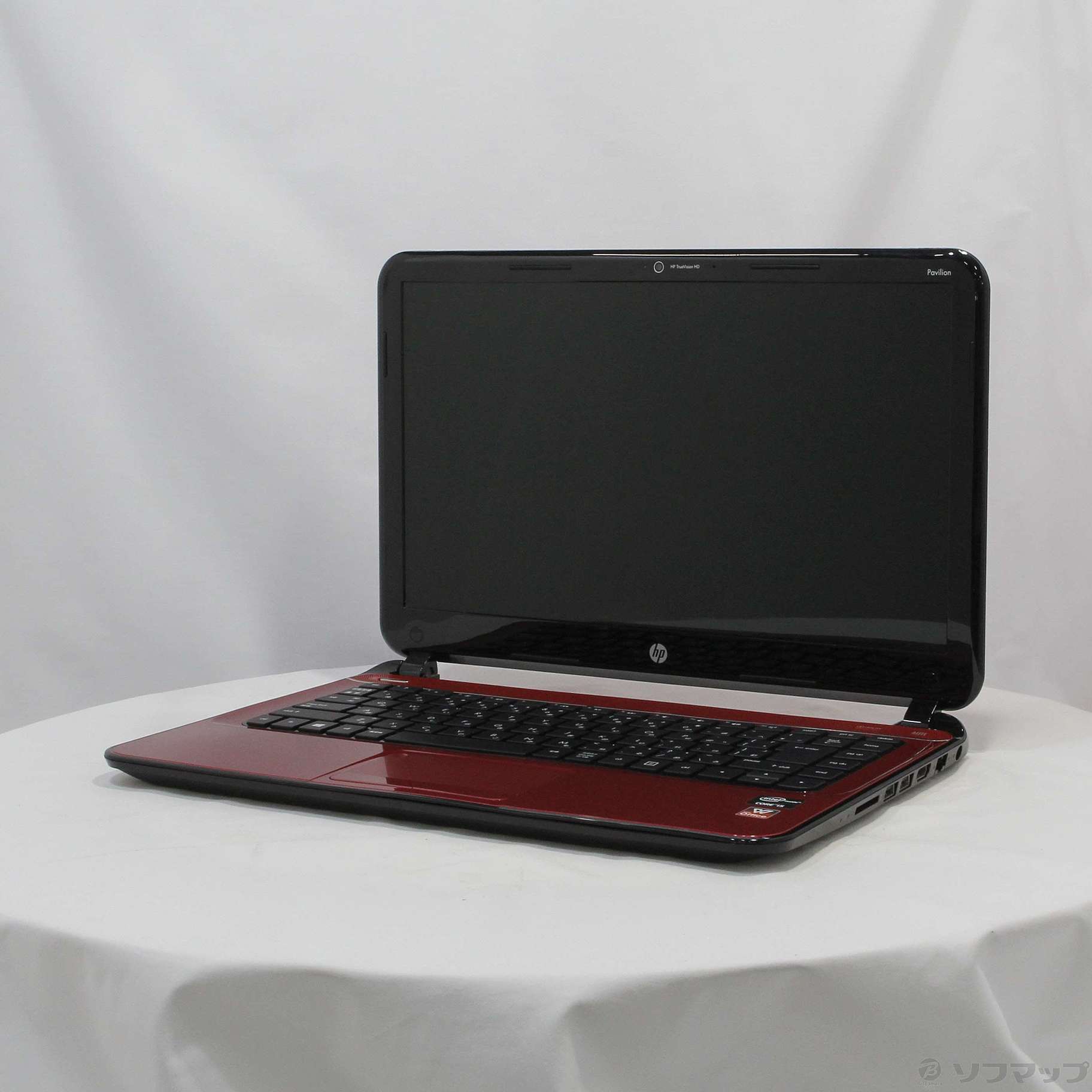 格安安心パソコン HP Pavilion Ultrabook 14-b017TU C7D91PA#ABJ ルビーレッド ※バッテリー完全消耗