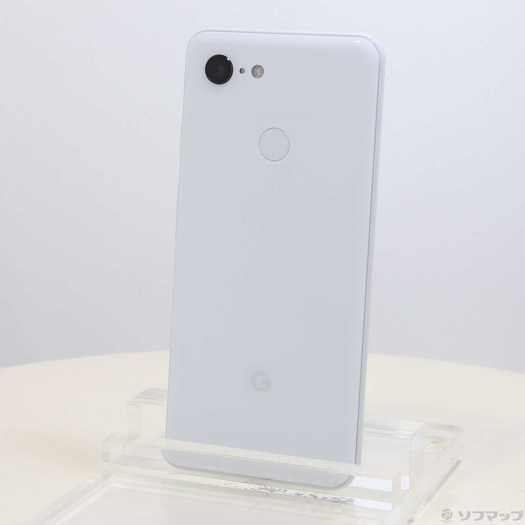 中古】Google Pixel 3 128GB クリアリーホワイト G013B SIMフリー ◇10