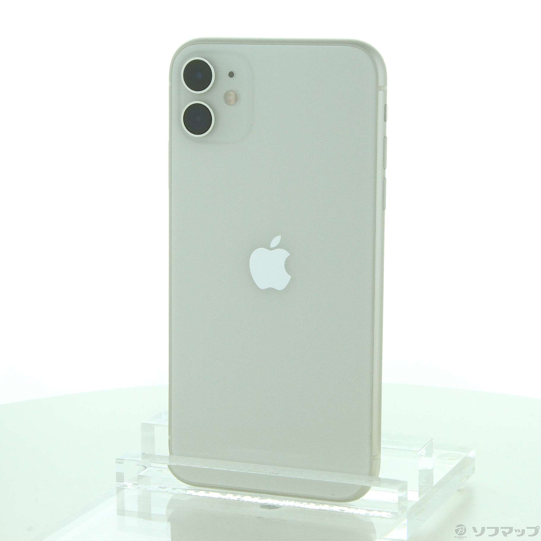 中古】iPhone11 256GB ホワイト MWM82J／A SoftBank [2133040482173