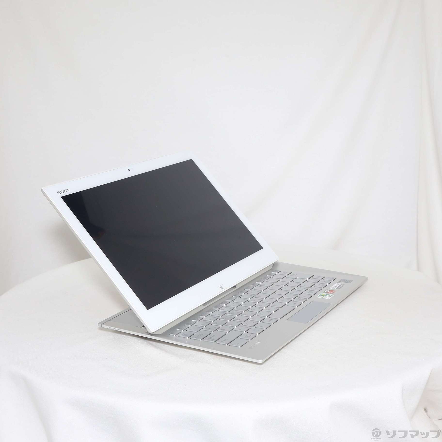 中古】格安安心パソコン VAIO Duo 13 SVD13219CJW ホワイト