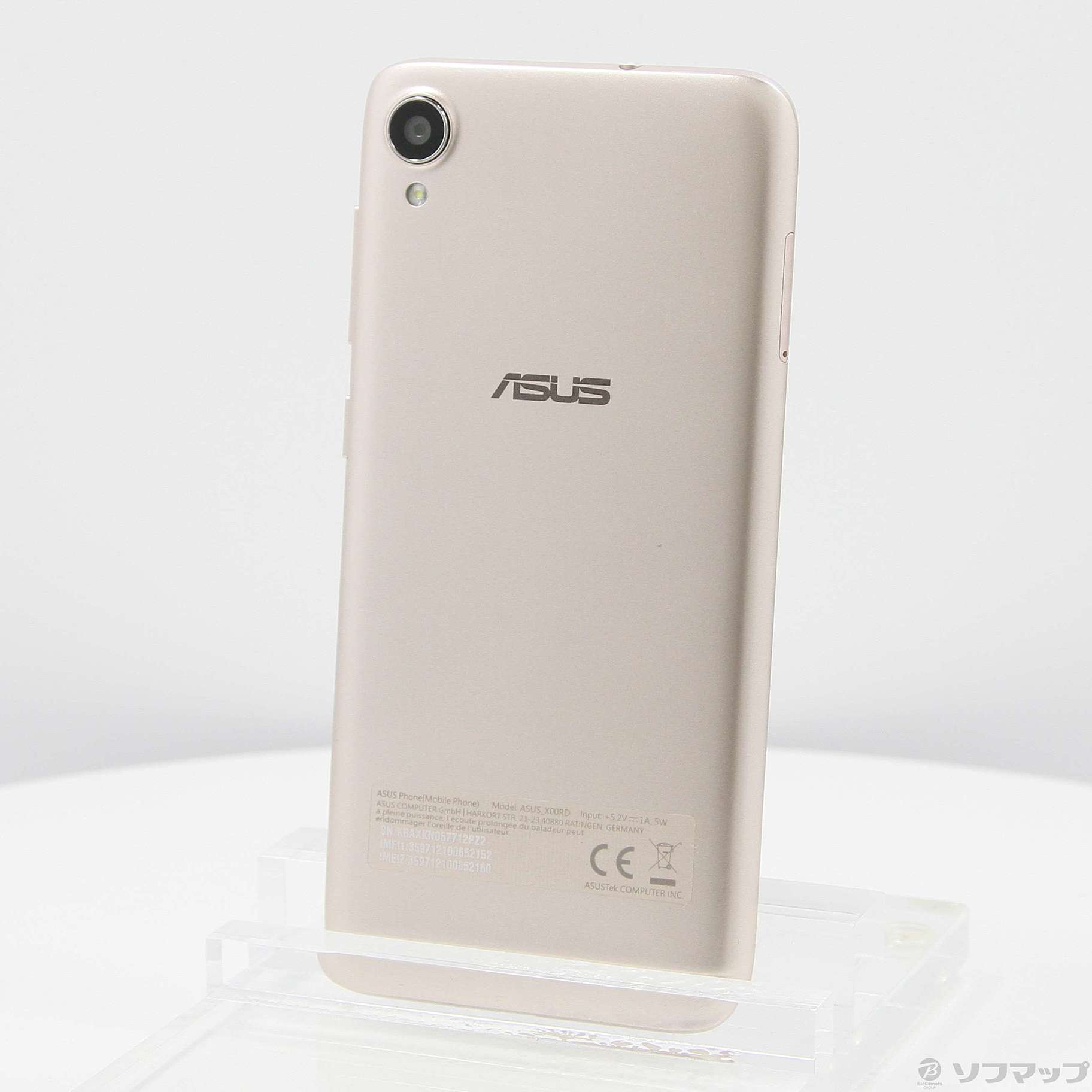中古】ZenFone Live L1 32GB シマーゴールド ZA550KL-GD32 SIMフリー