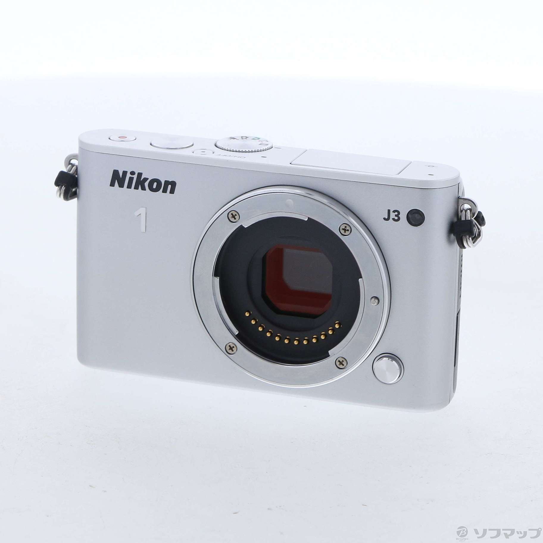 中古】セール対象品 NIKON 1 J3 ボディ シルバー [2133040498419