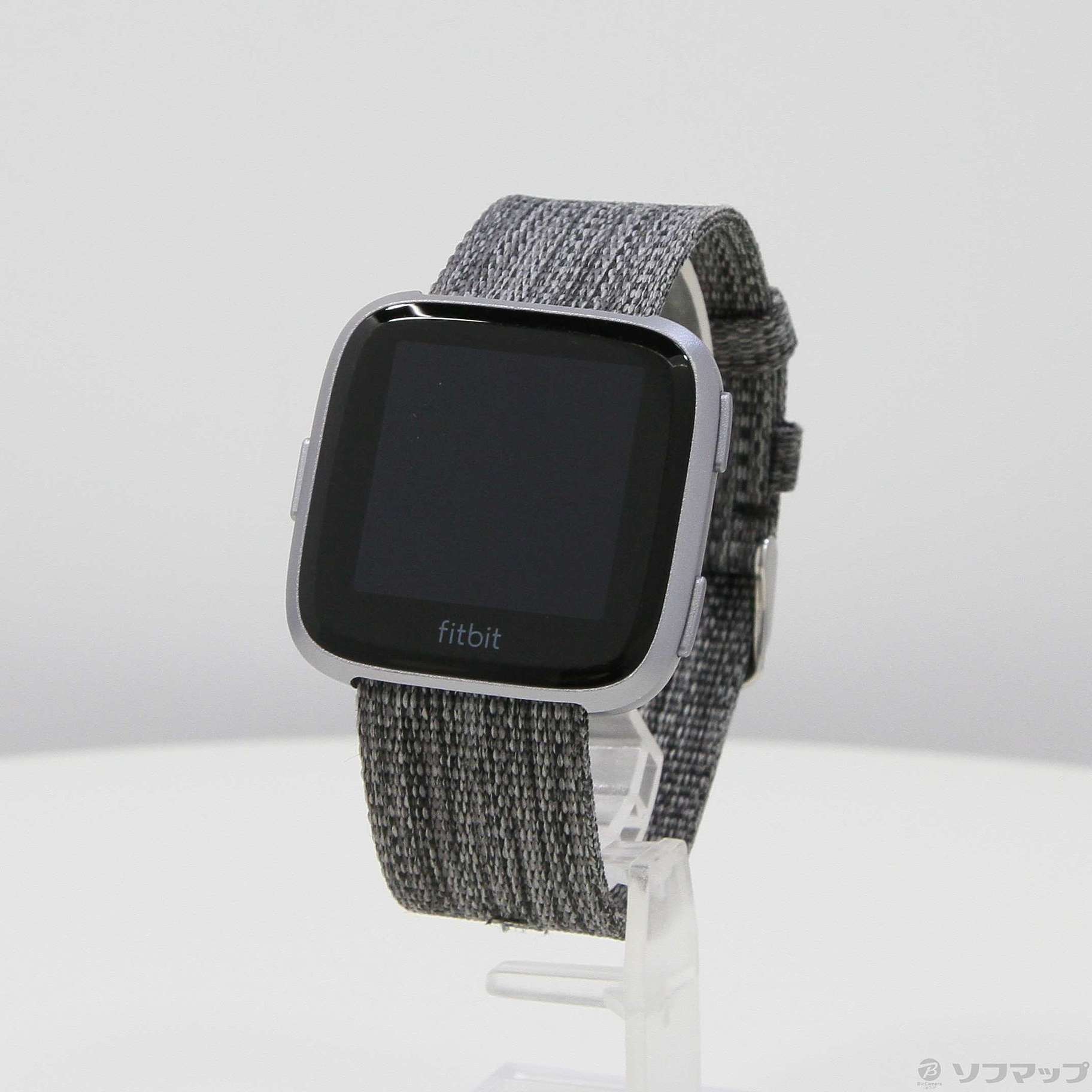 〔中古品〕 Fitbit Versa スペシャル エディション FB505BKGY-CJK